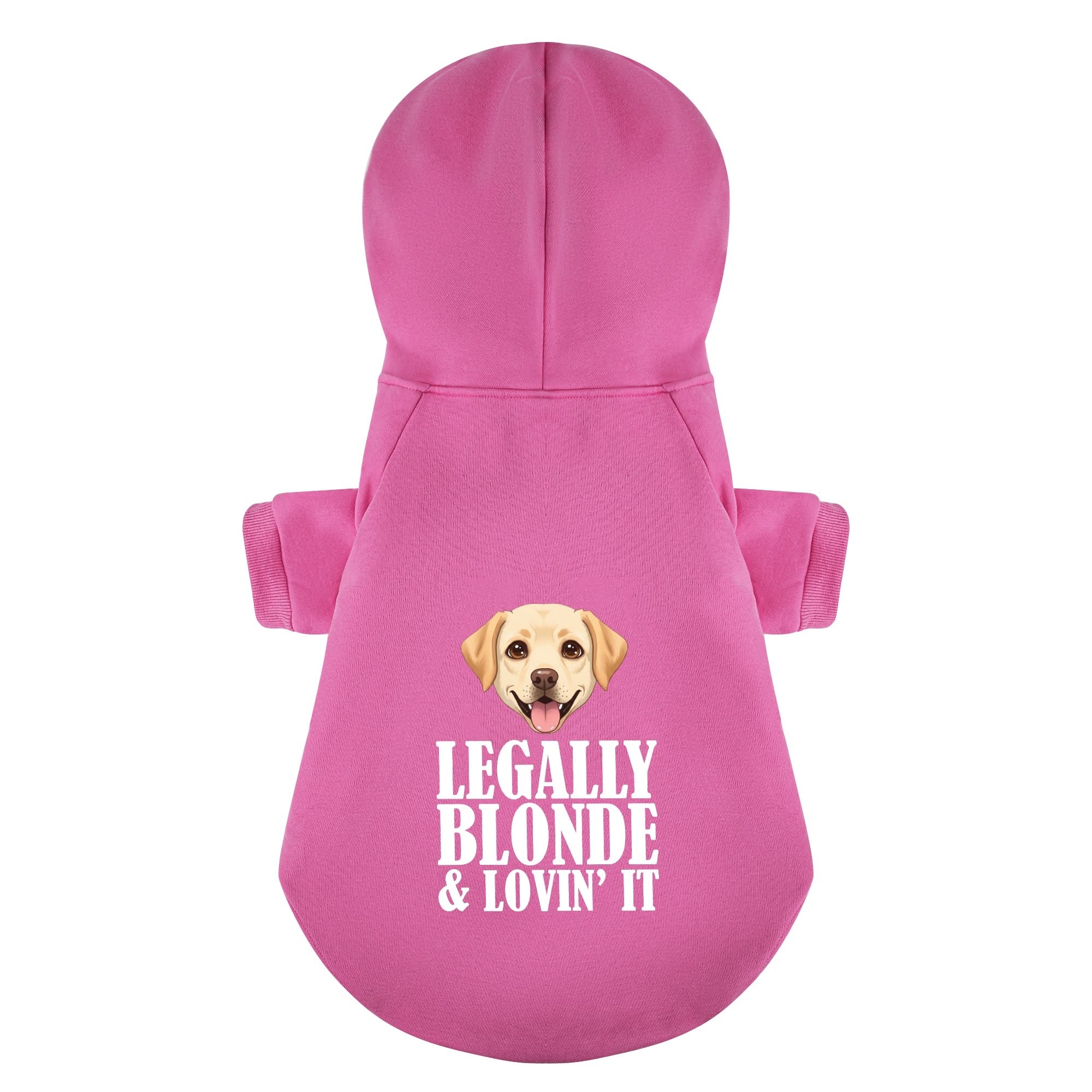Legally Blonde & Lovin’ It - Labrador Hoodie - Dog Clothes