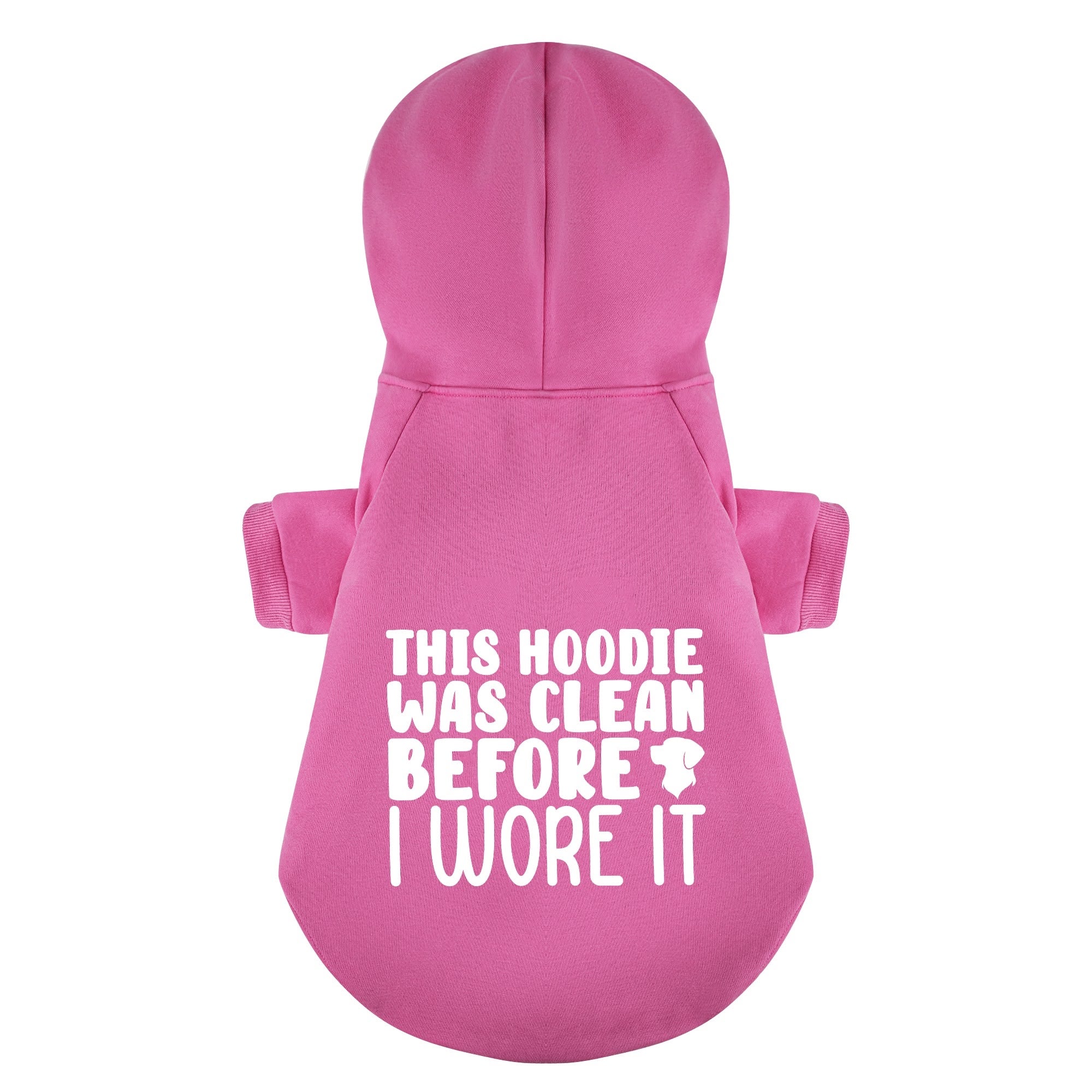 This hoodie was clean before I wore it - Labrador Hoodie - Dog Clothes