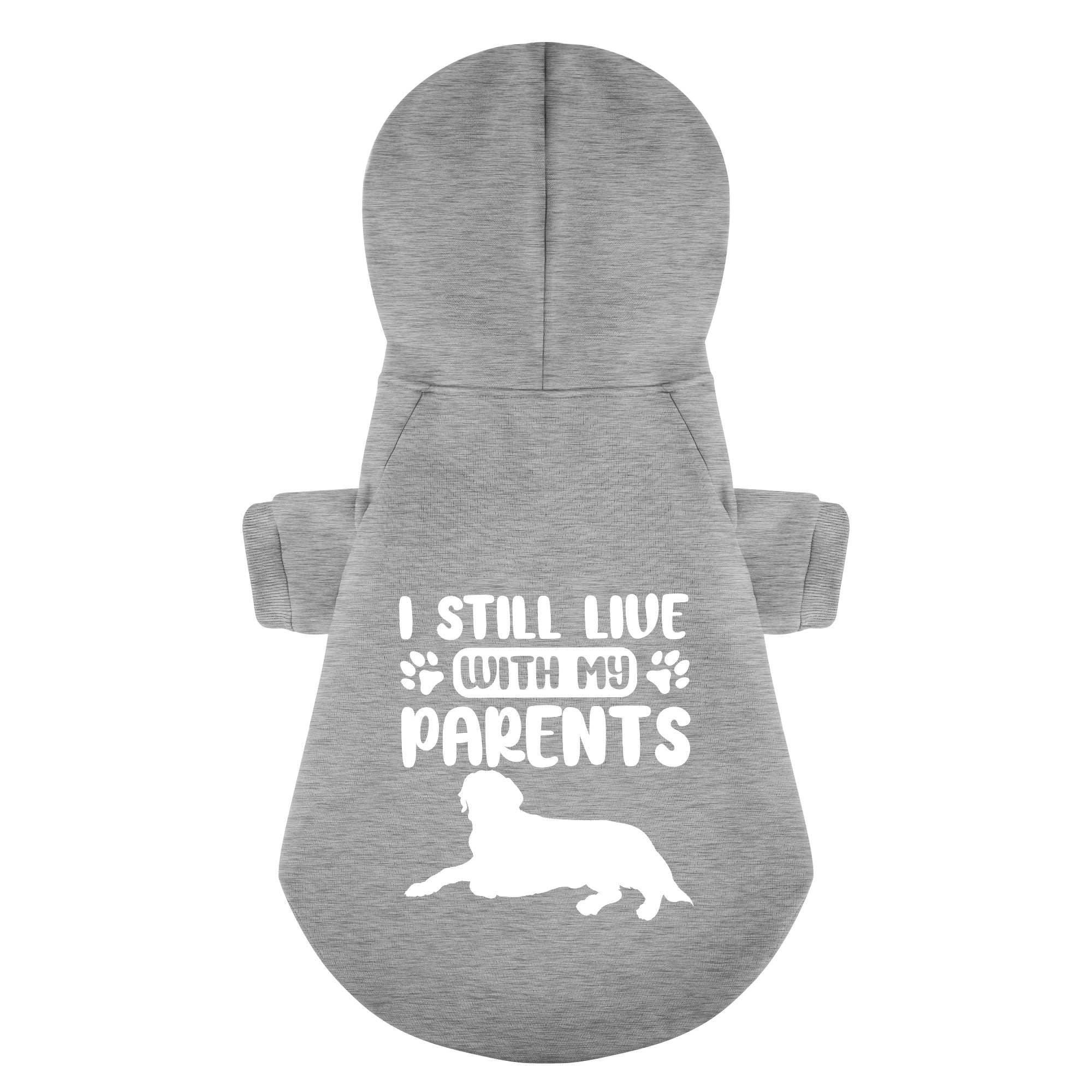I STILL LIVE WITH MY PARENTS - Labrador Hoodie - Dog Clothes