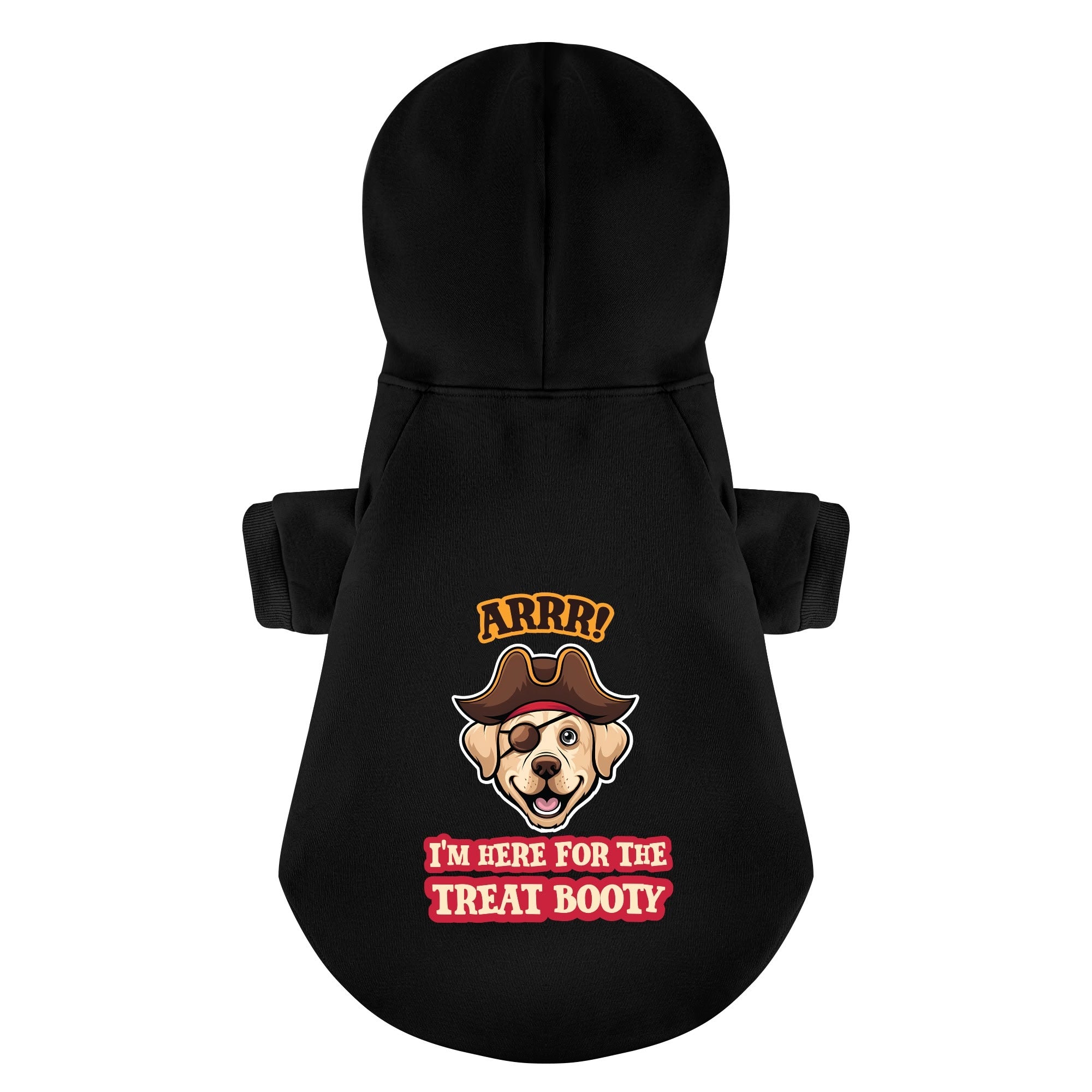 Arrr! I’m Here for the Treat Booty - Labrador Hoodie - Dog Clothes
