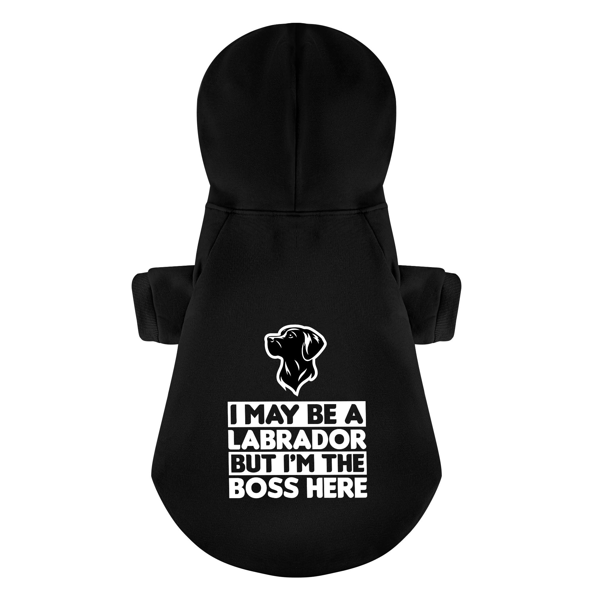 I May Be a Labrador, But I’m the Boss Here - Labrador Hoodie - Dog Clothes