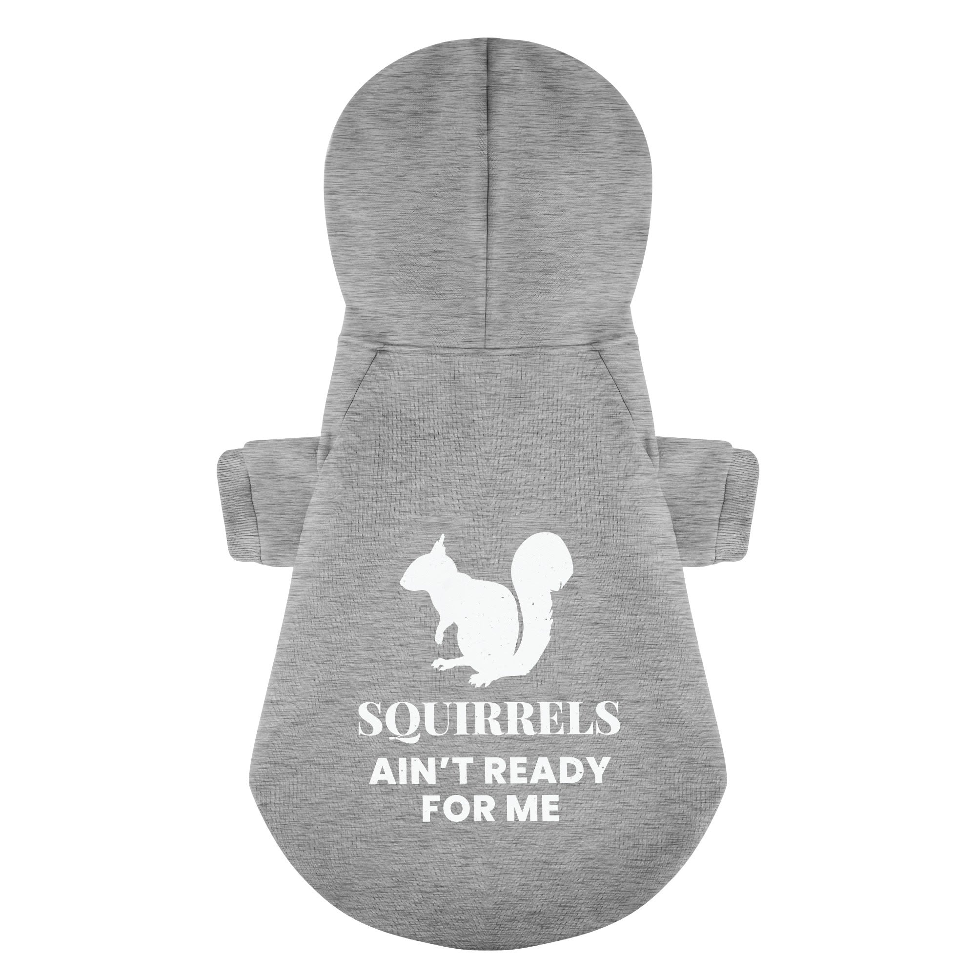 SQUIRRELS AIN’T READY FOR ME - Labrador Hoodie - Dog Clothes