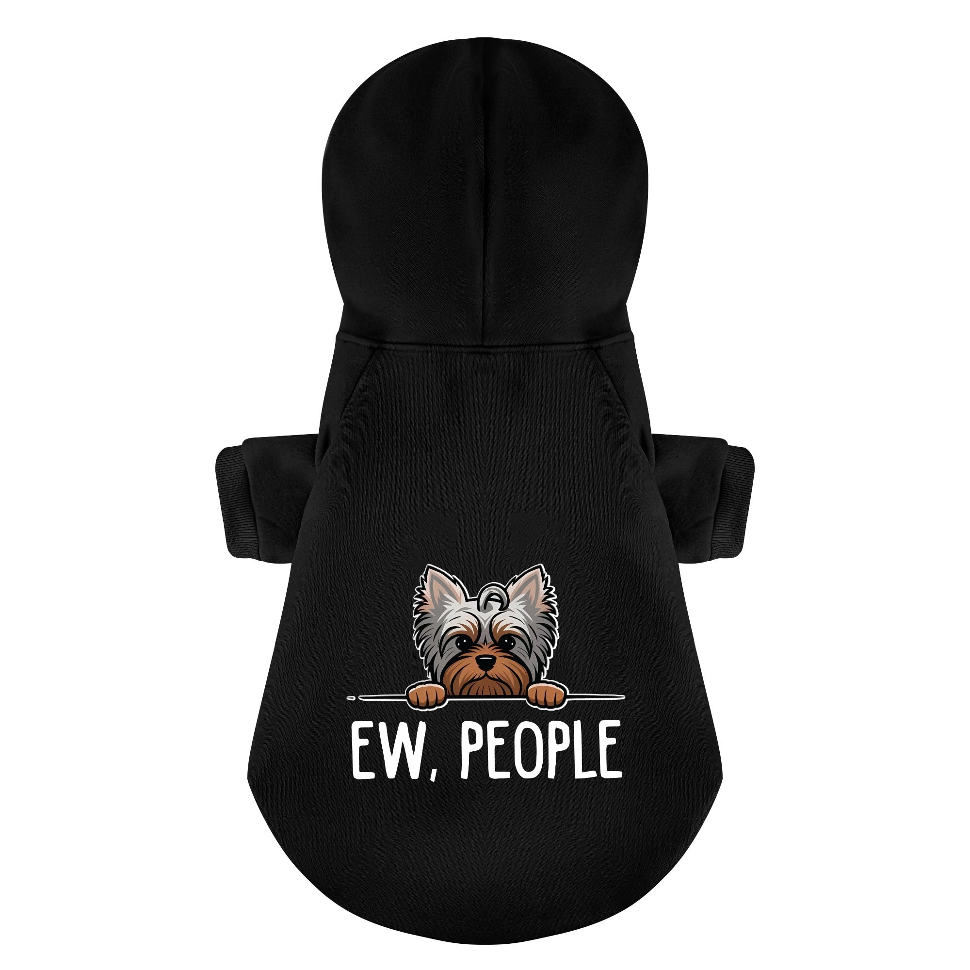 EW, PEOPLE - Yorkie Hoodie - Dog Clothes