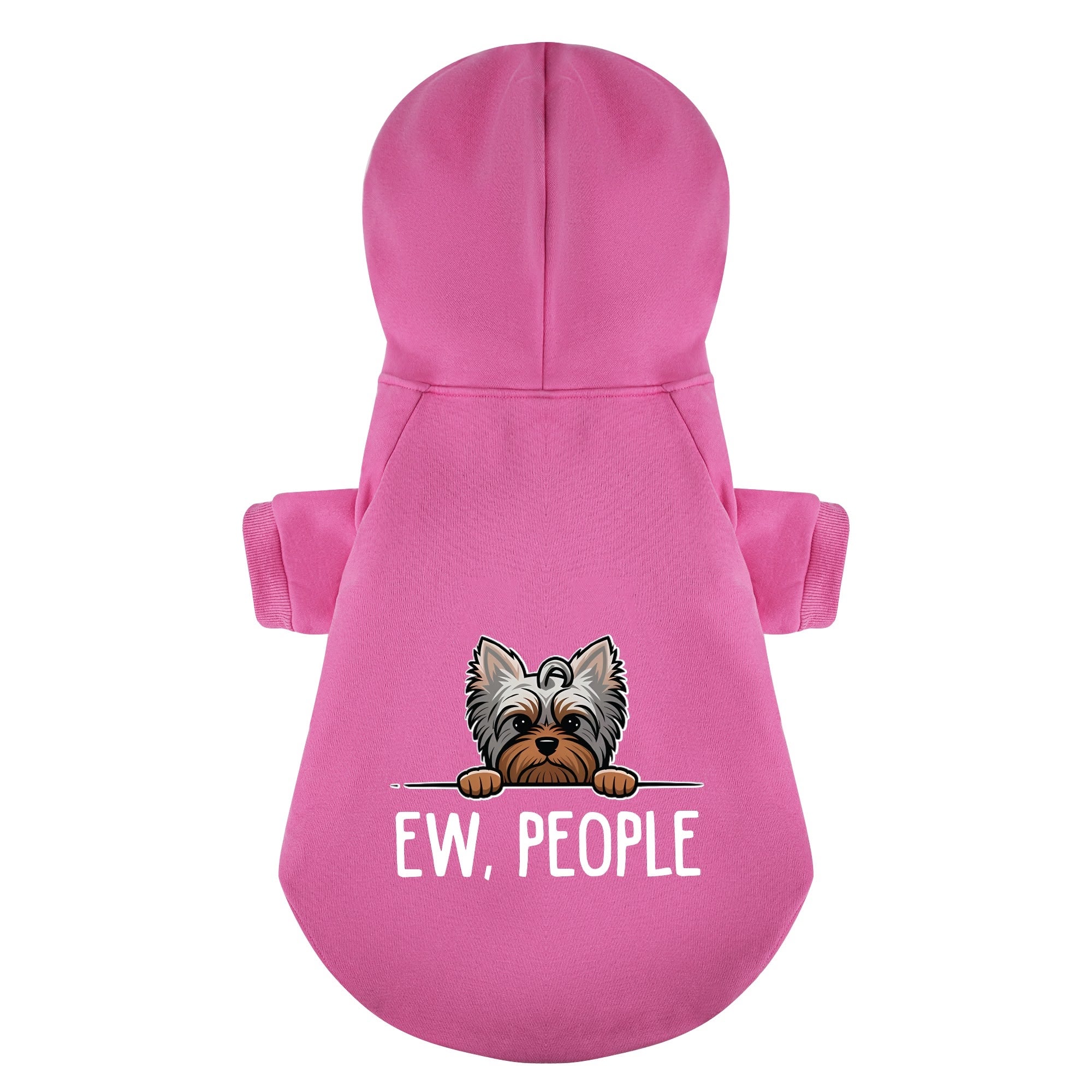 EW, PEOPLE - Yorkie Hoodie - Dog Clothes