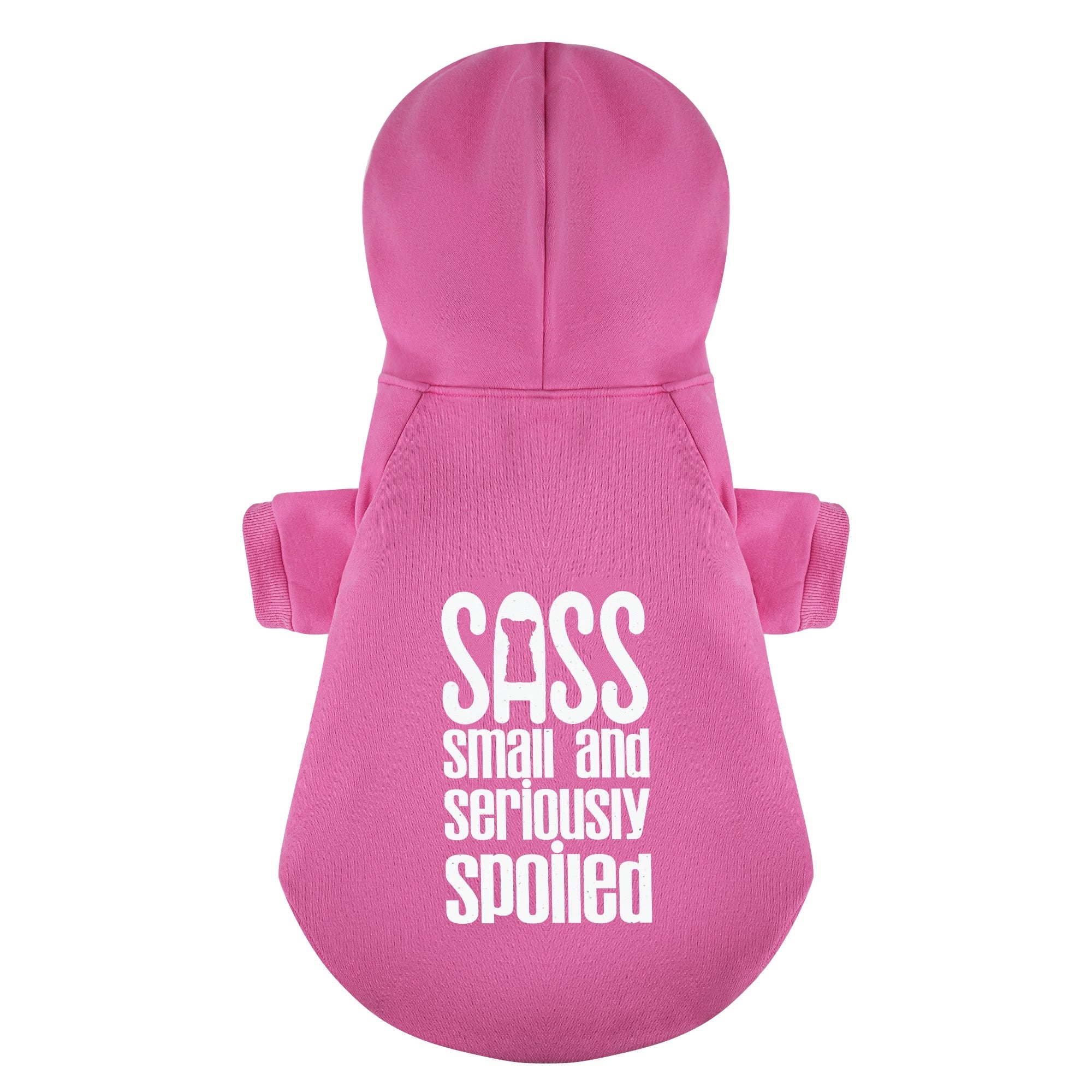 SASS ( Small And Seriously Spoiled ) - Yorkie Hoodie - Dog Clothes