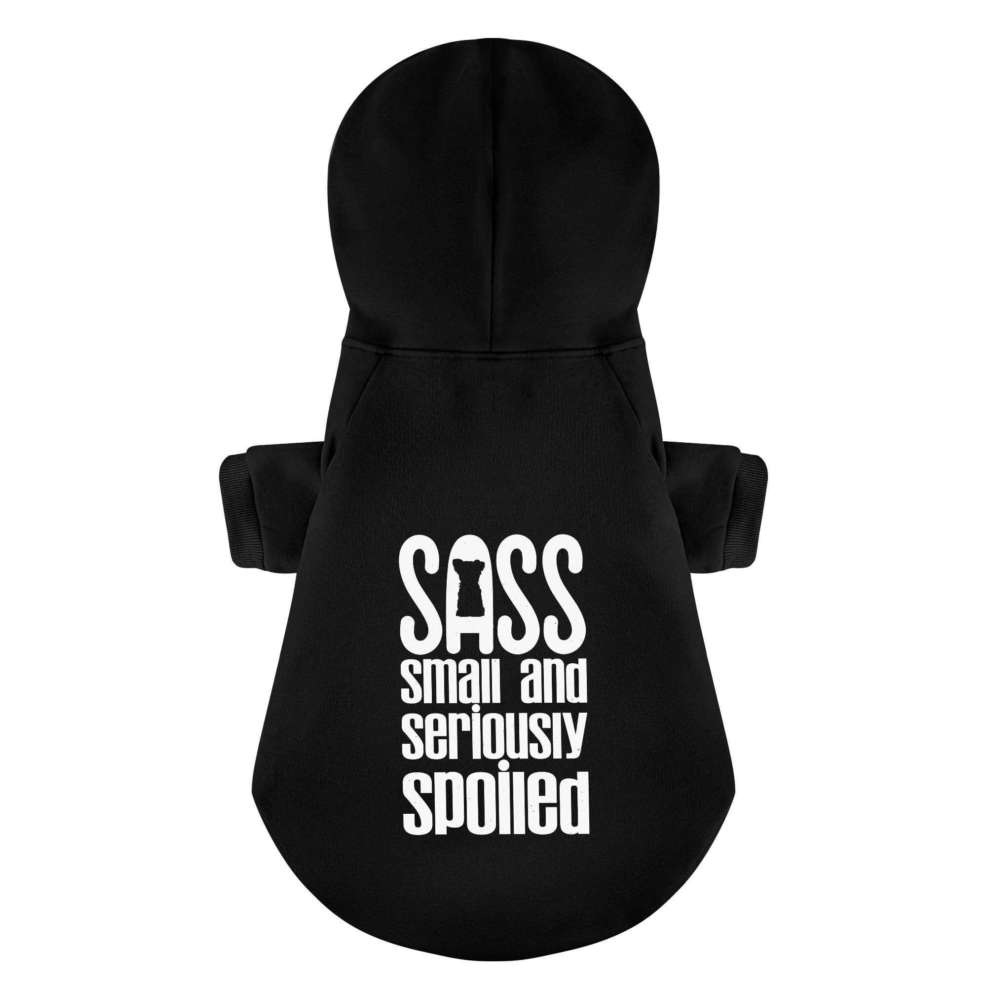SASS ( Small And Seriously Spoiled ) - Yorkie Hoodie - Dog Clothes
