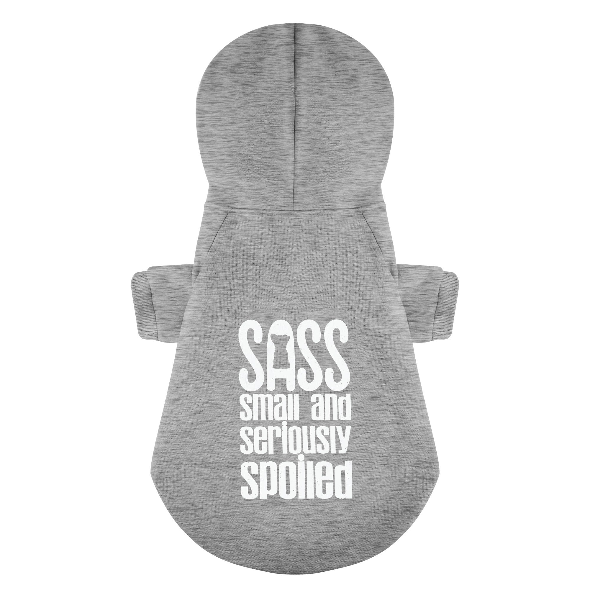 SASS ( Small And Seriously Spoiled ) - Yorkie Hoodie - Dog Clothes