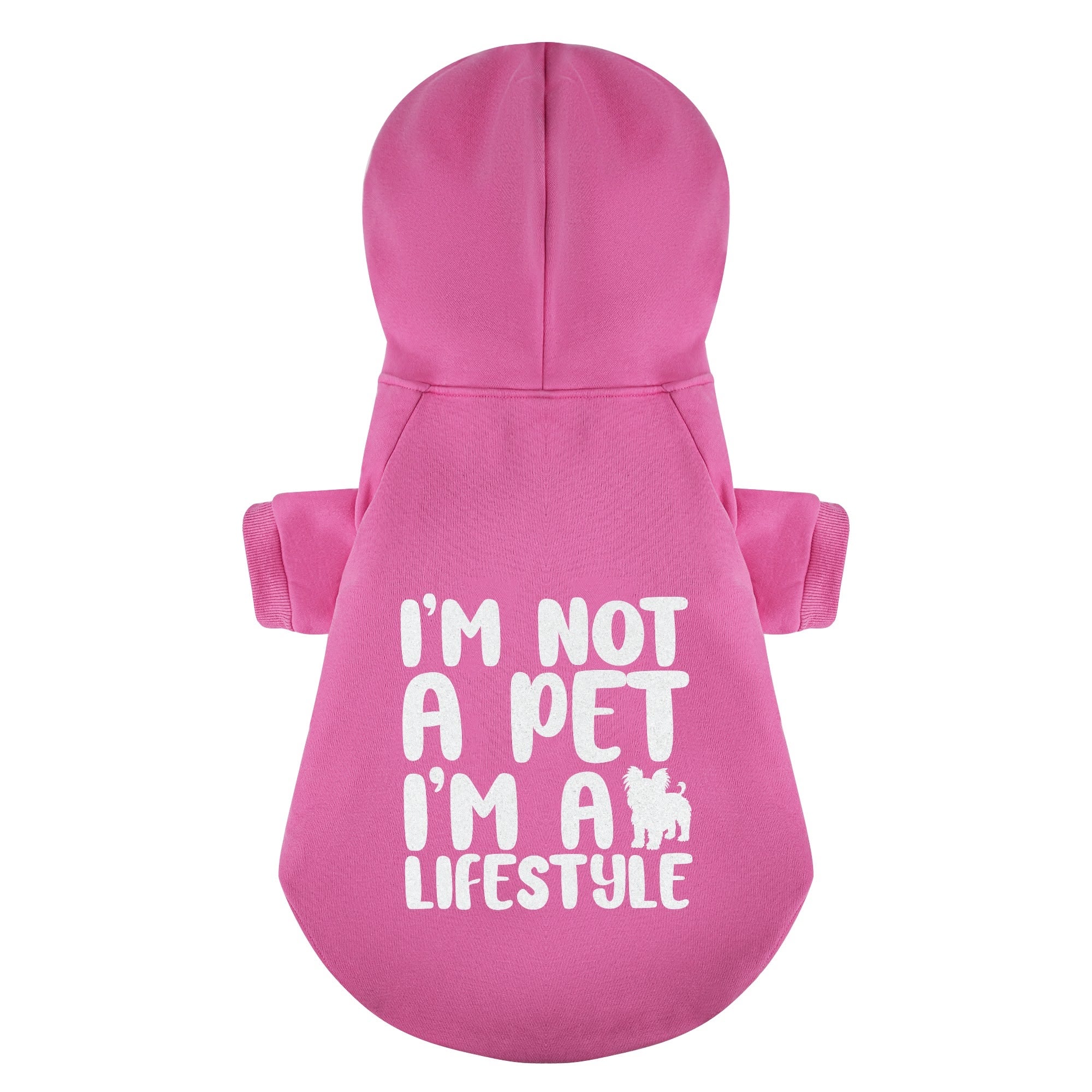 I’m not a pet… I’m a lifestyle - Yorkie Hoodie - Dog Clothes