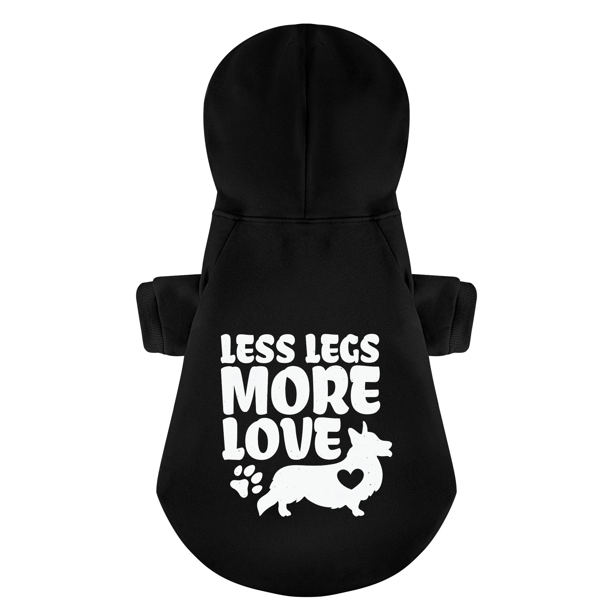 Less Legs, More Love - Corgi Hoodie - Dog Clothes