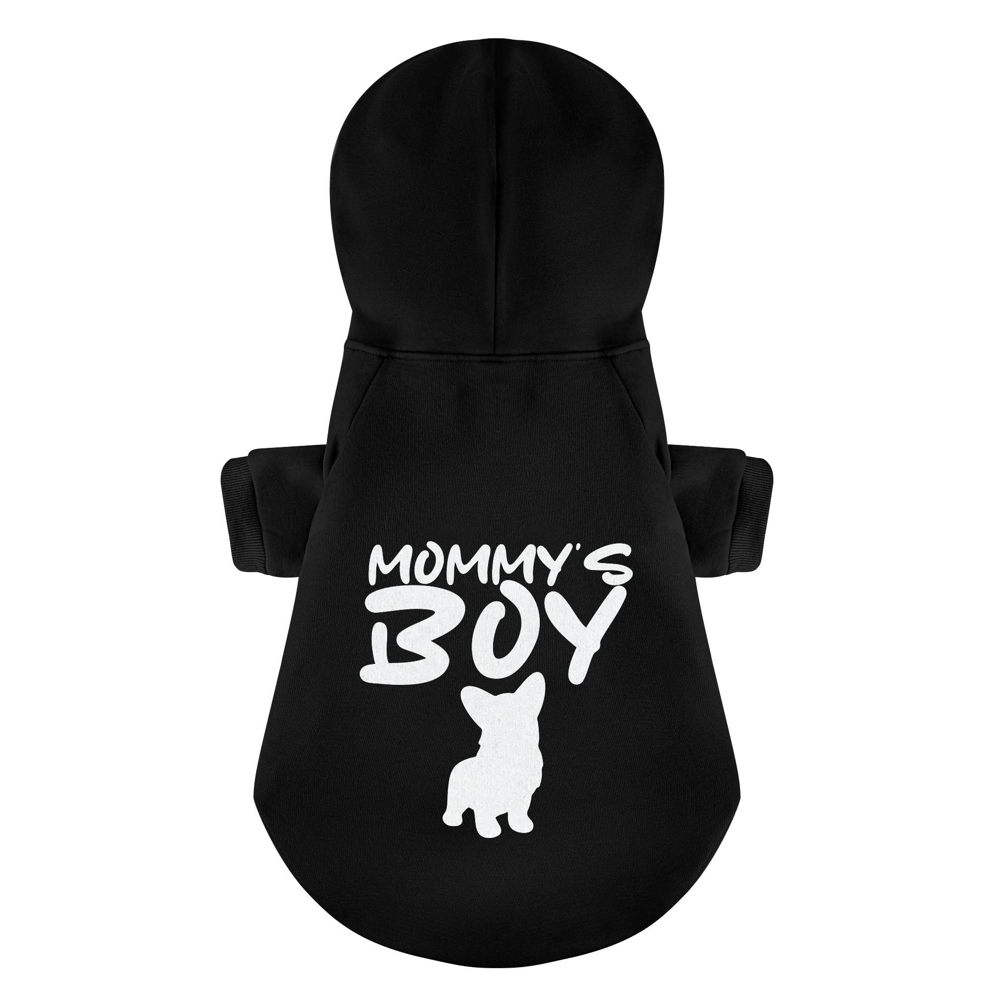 Mommys Boy - Corgi Hoodie - Dog Clothes