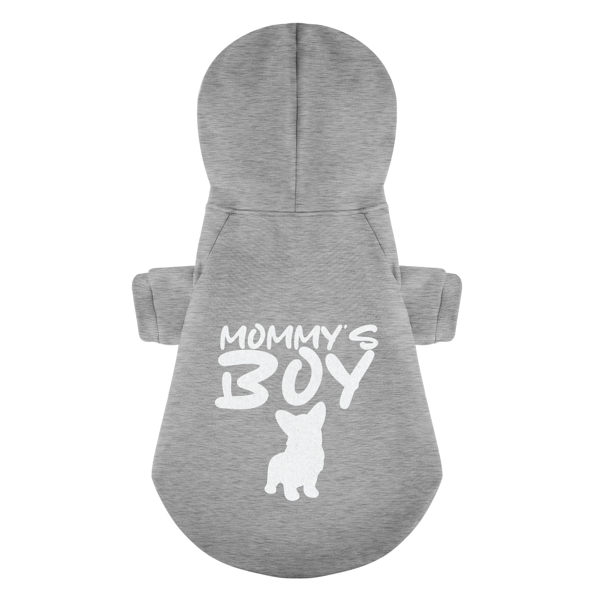 Mommys Boy - Corgi Hoodie - Dog Clothes