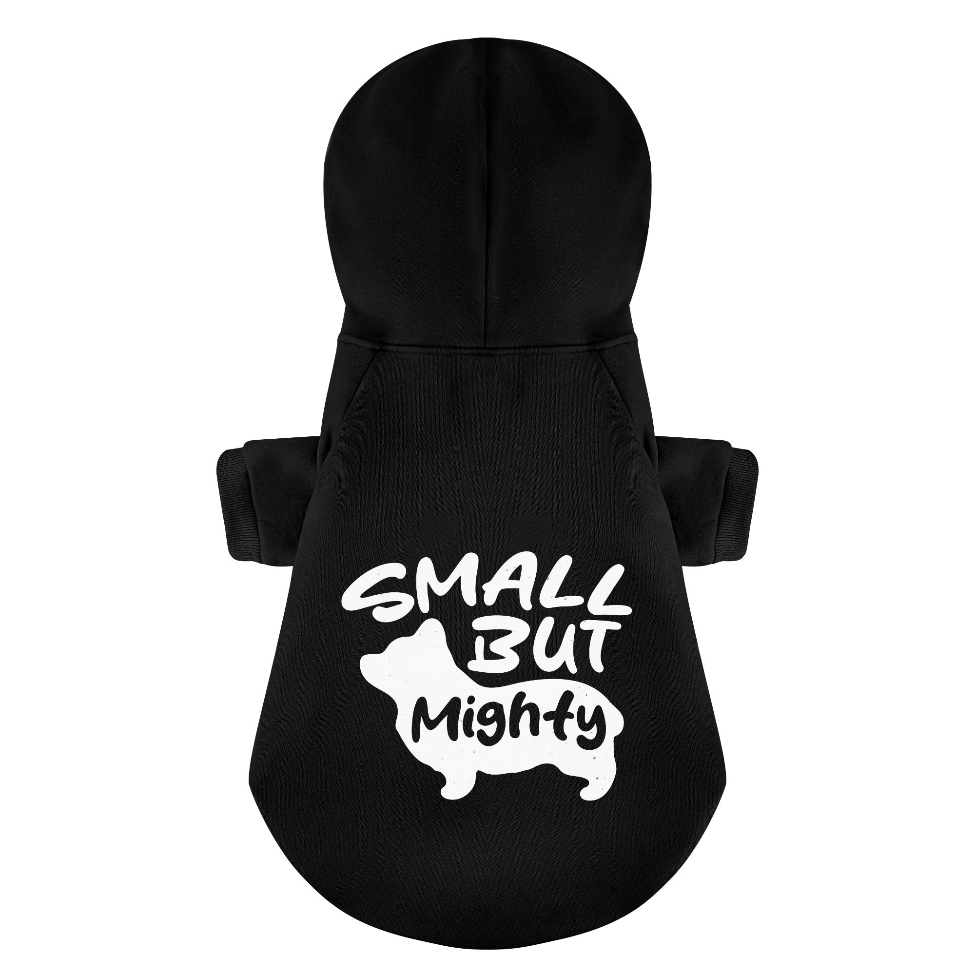 Small But Mighty - Corgi Hoodie - Dog Clothes