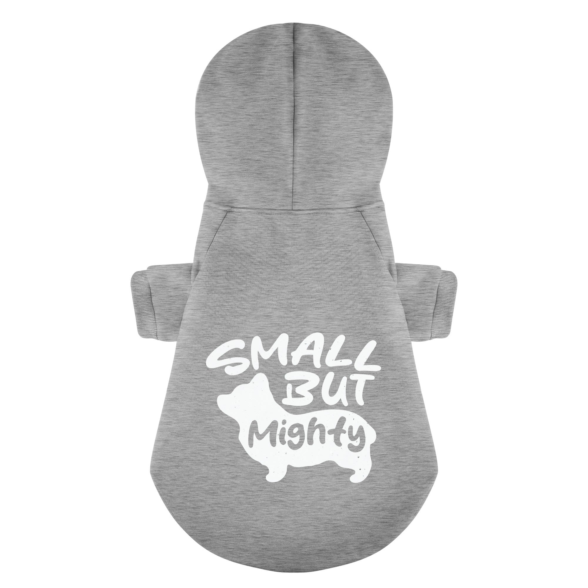 Small But Mighty - Corgi Hoodie - Dog Clothes