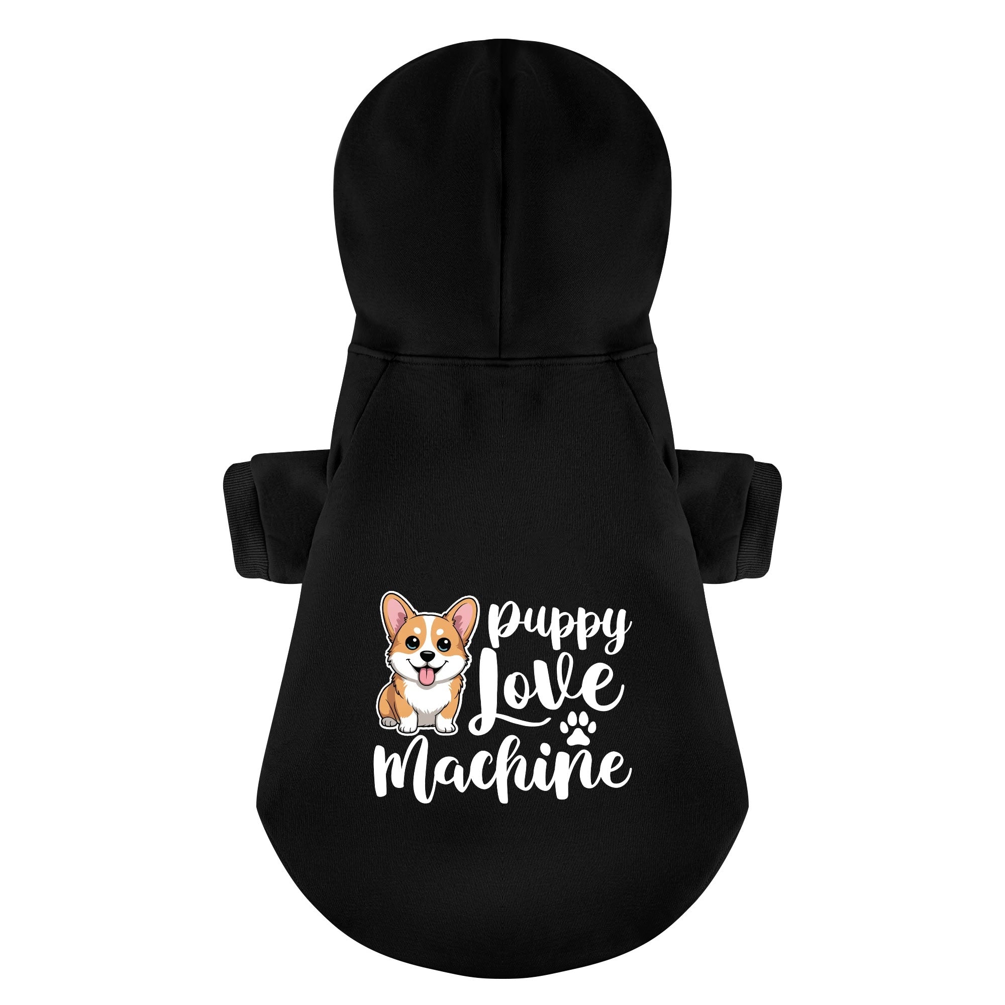 Puppy Love Machine - Corgi Hoodie - Dog Clothes