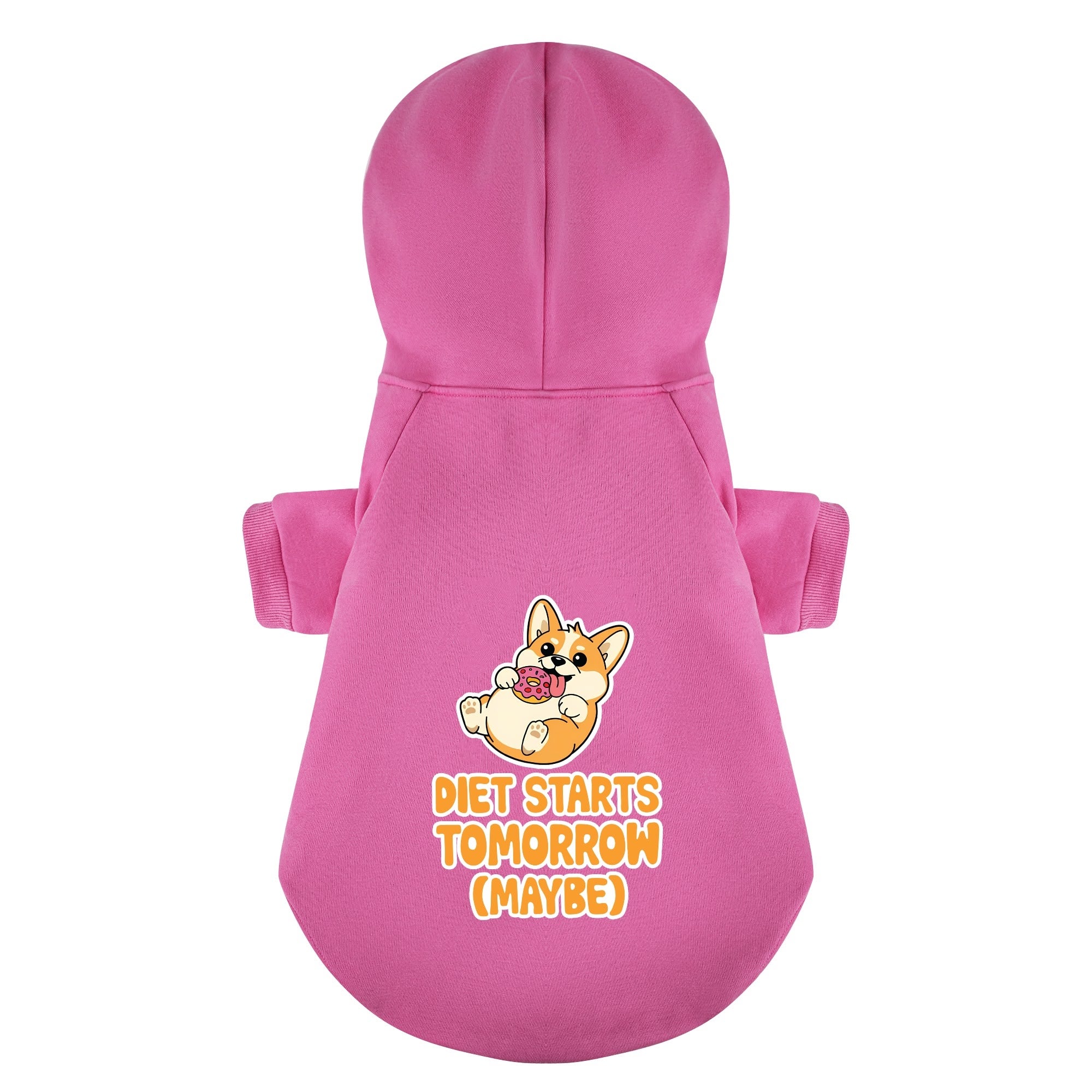 Diet starts tomorrow (maybe) - Corgi Hoodie - Dog Clothes