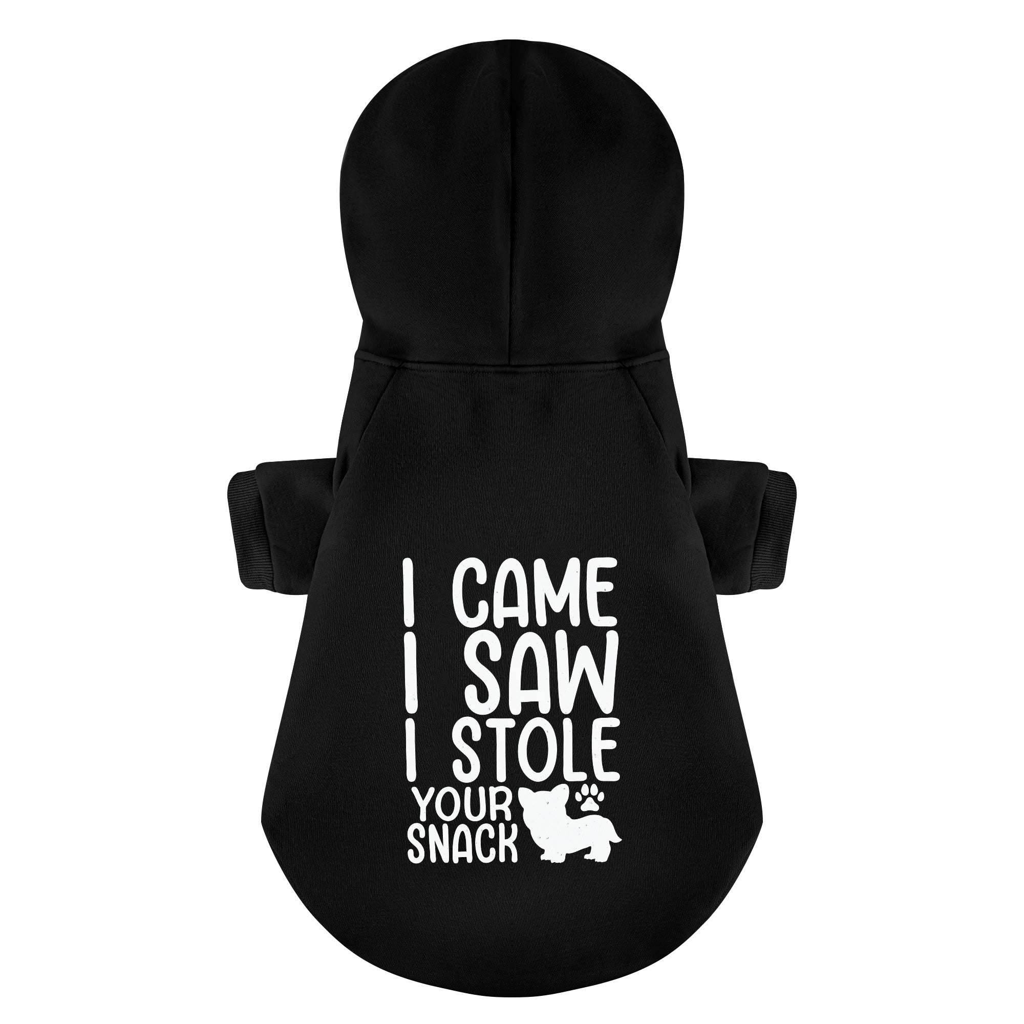 I came. I saw. I stole your snack - Corgi Hoodie - Dog Clothes