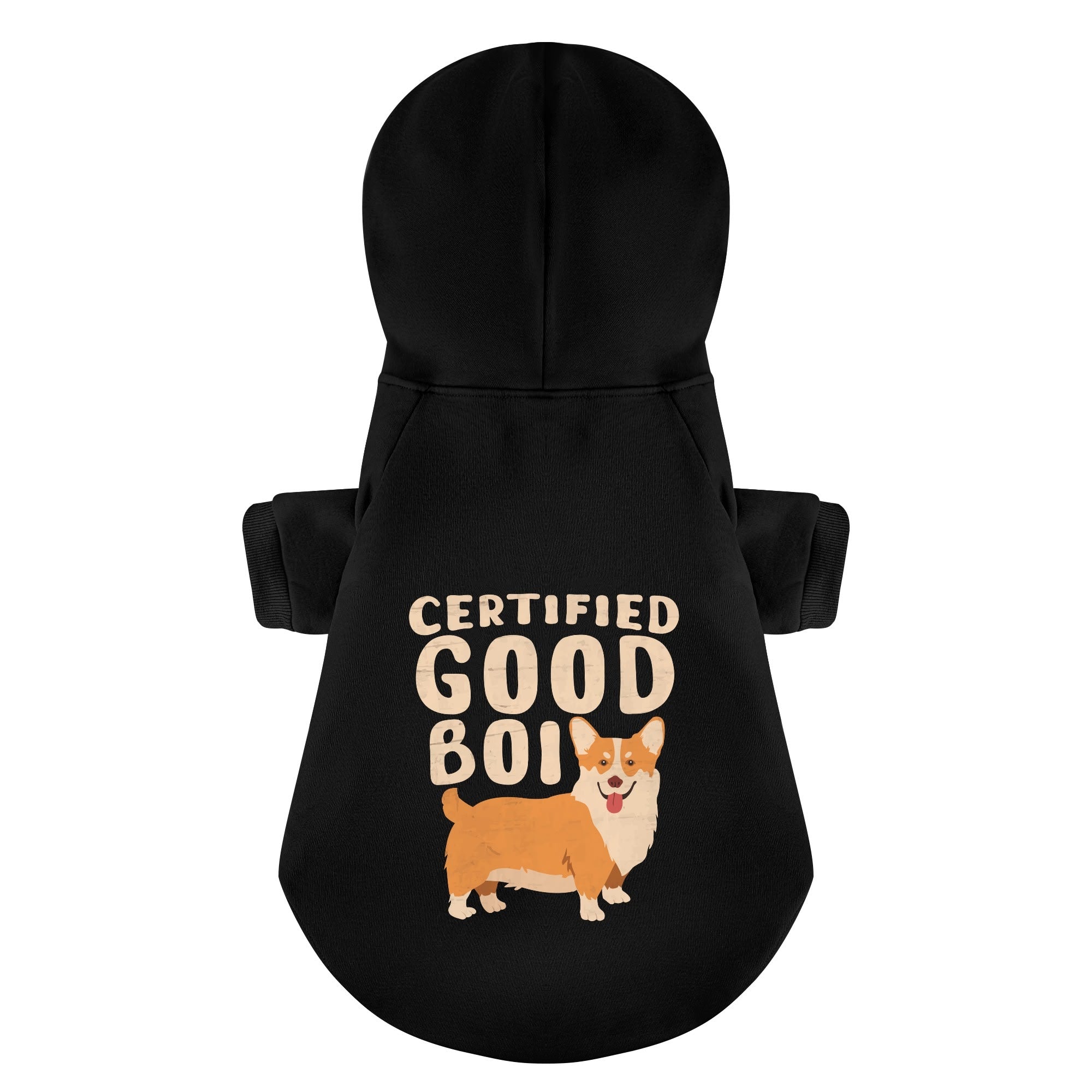 Certified Good Boi- Corgi Hoodie - Dog Clothes