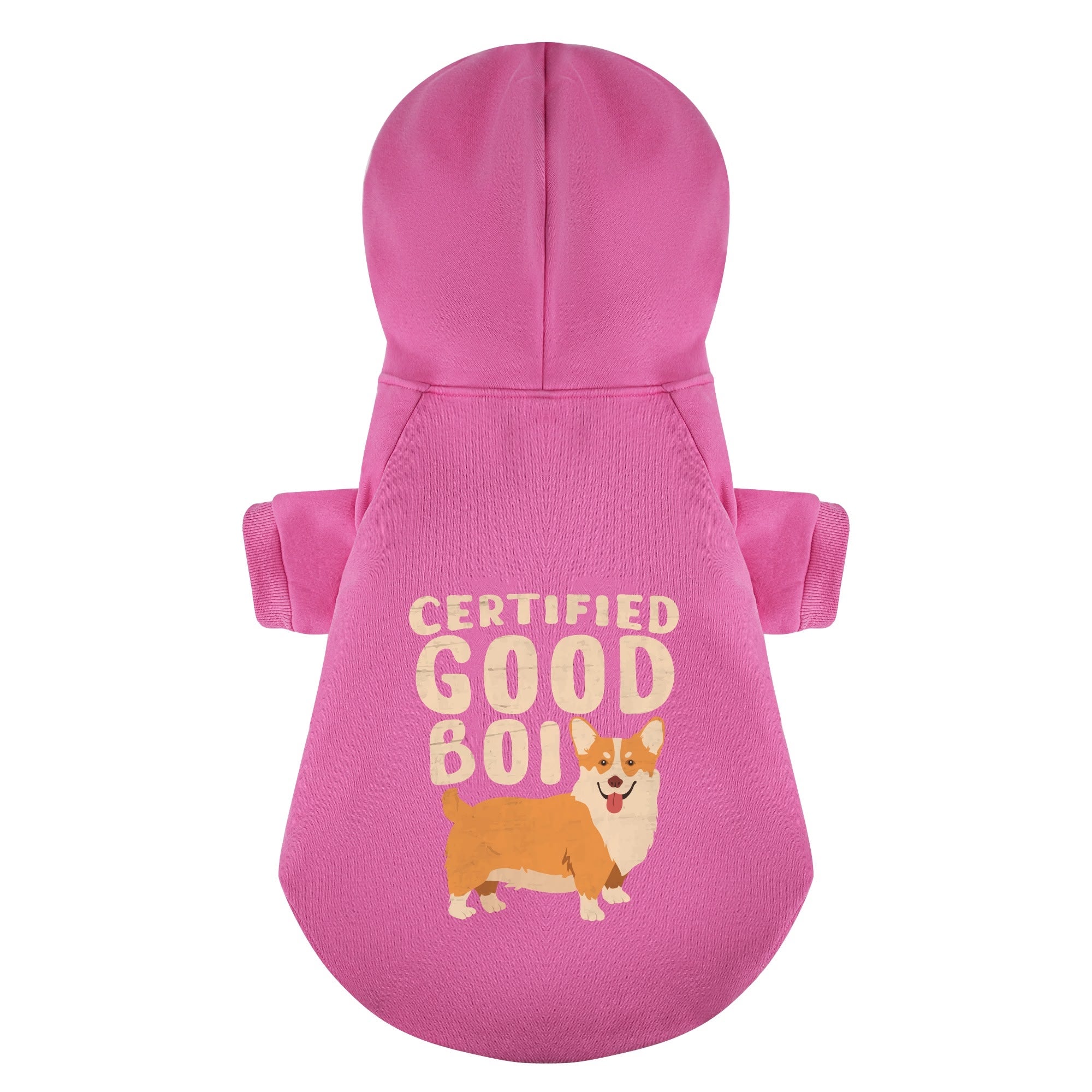 Certified Good Boi- Corgi Hoodie - Dog Clothes