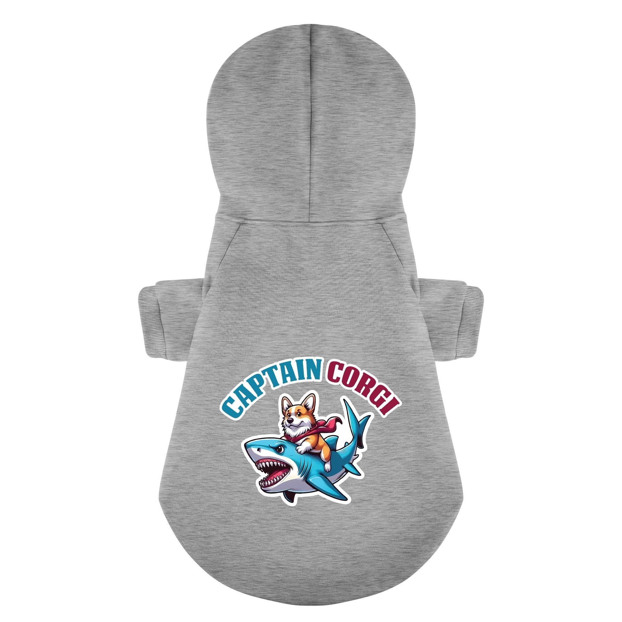 Captain Corgi - Corgi Hoodie - Dog Clothes