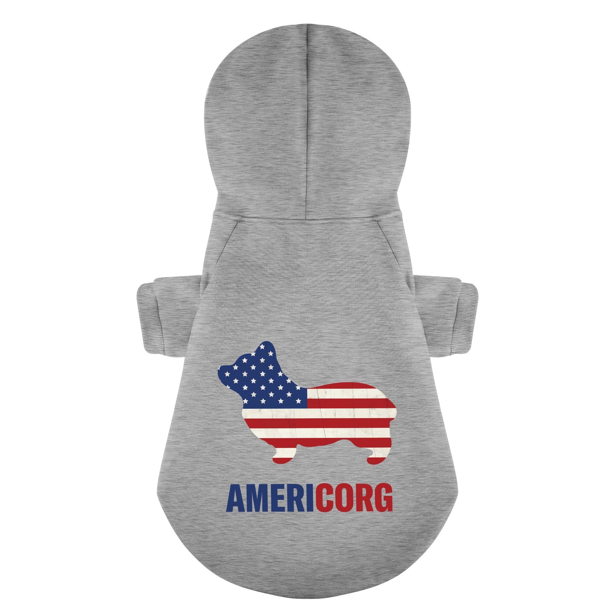 Americorg - Corgi Hoodie - Dog Clothes