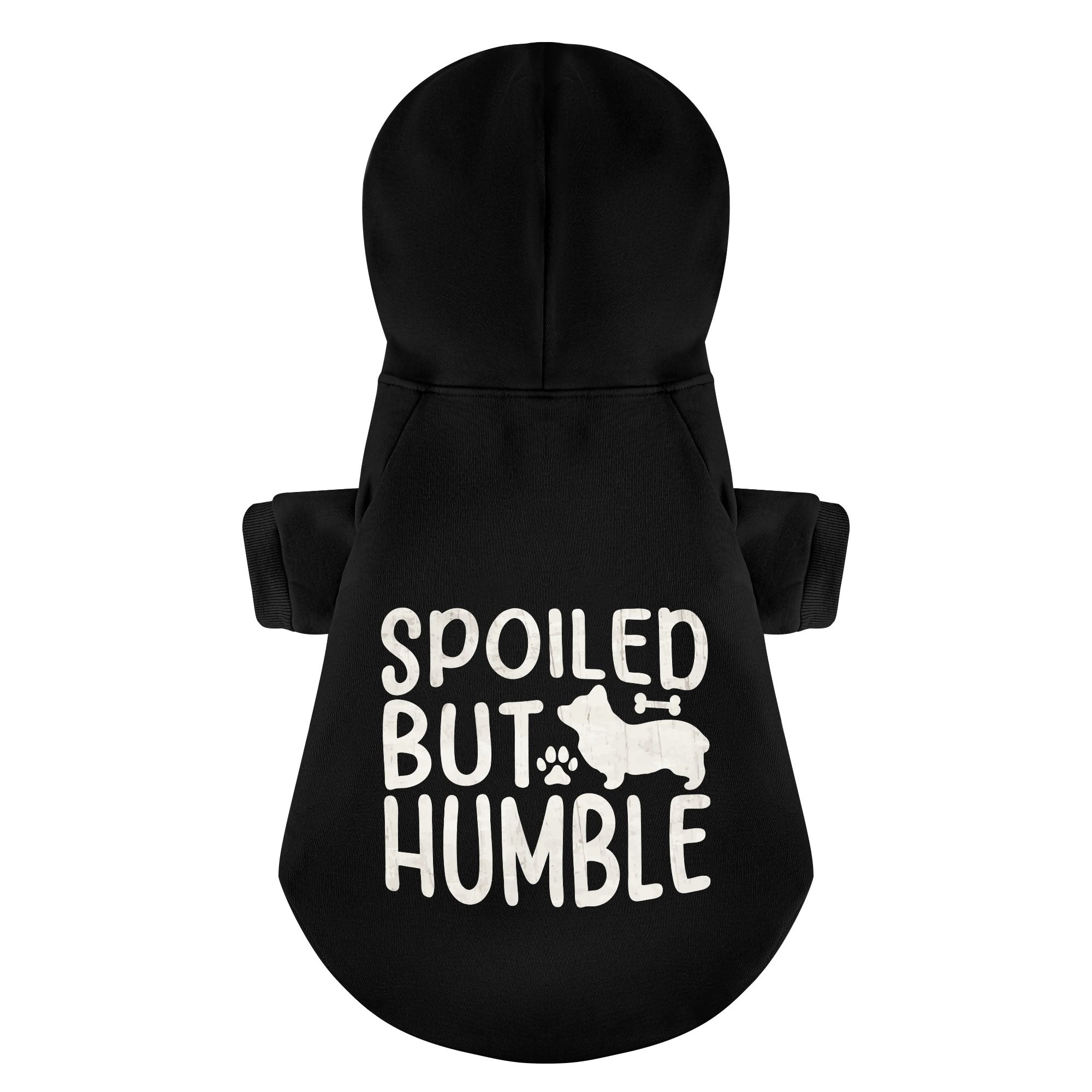 Spoiled but Humble - Corgi Hoodie - Dog Clothes