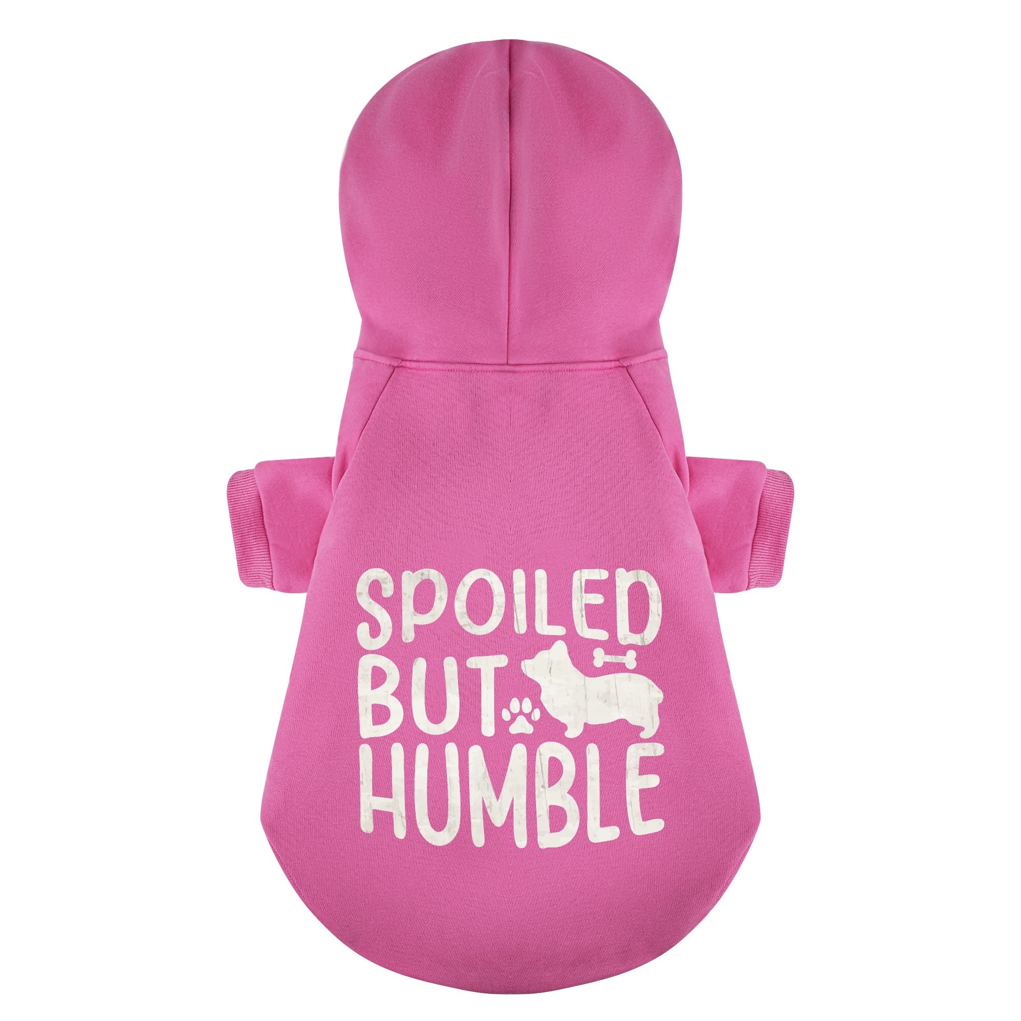 Spoiled but Humble - Corgi Hoodie - Dog Clothes