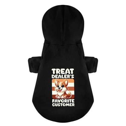 Treat dealer’s favorite customer - Corgi Hoodie - Dog Clothes