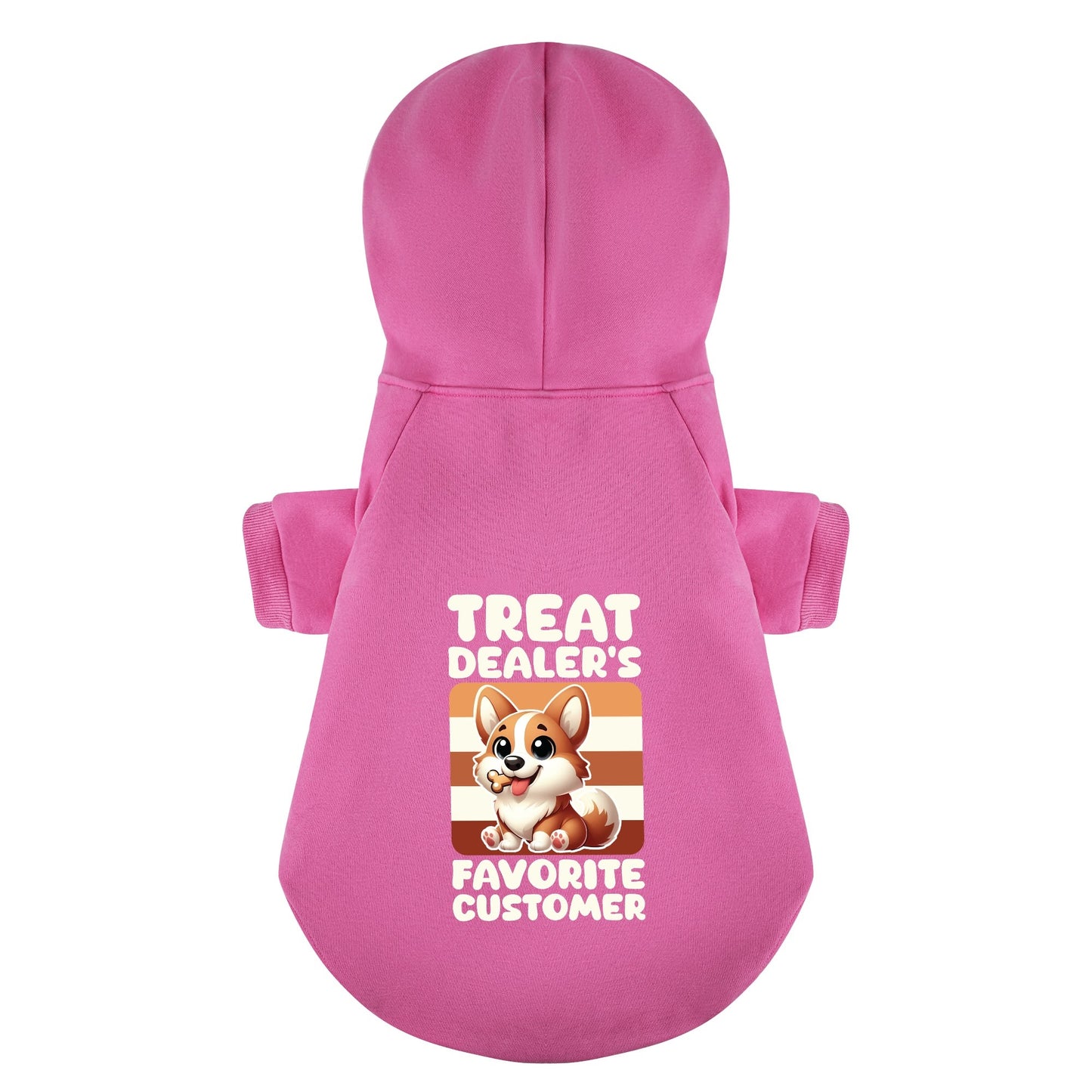 Treat dealer’s favorite customer - Corgi Hoodie - Dog Clothes