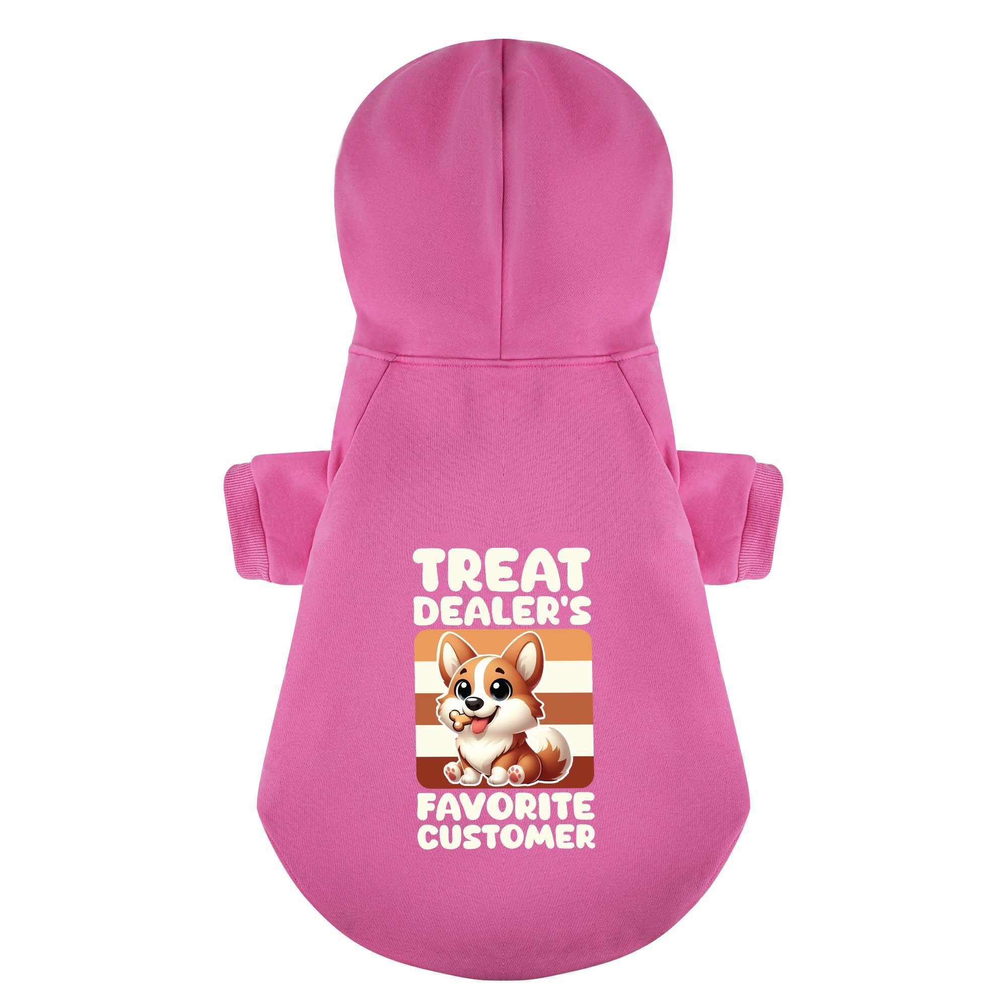 Treat dealer’s favorite customer - Corgi Hoodie - Dog Clothes