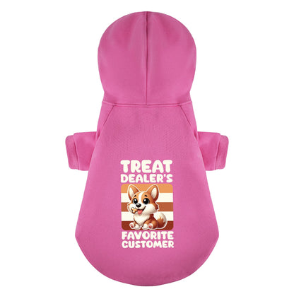 Treat dealer’s favorite customer - Corgi Hoodie - Dog Clothes