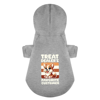 Treat dealer’s favorite customer - Corgi Hoodie - Dog Clothes