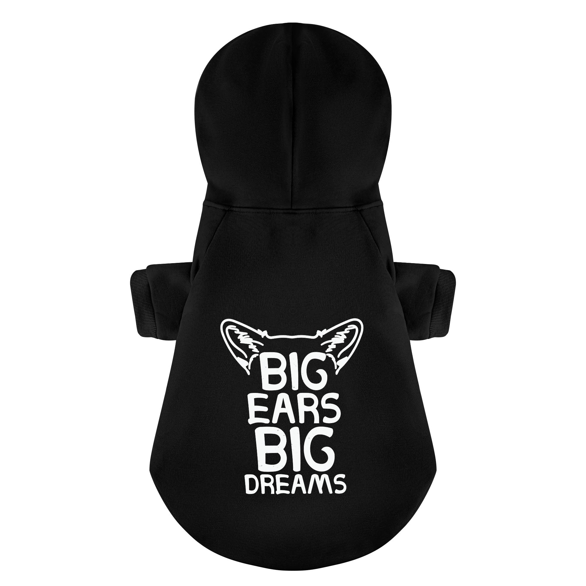 Big Ears, Big Dreams - Corgi Hoodie - Dog Clothes