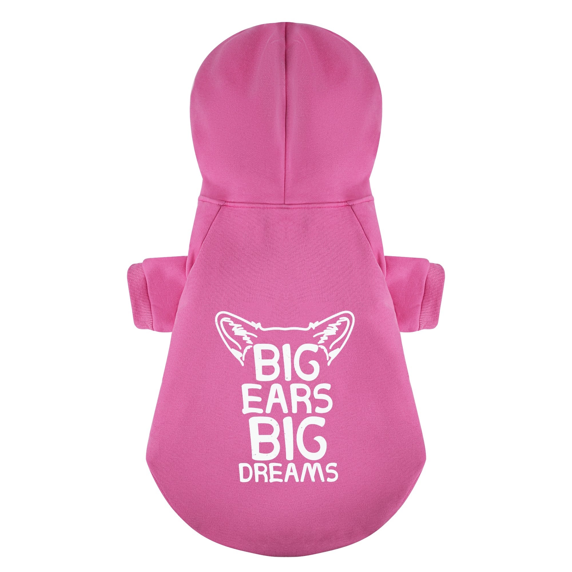Big Ears, Big Dreams - Corgi Hoodie - Dog Clothes