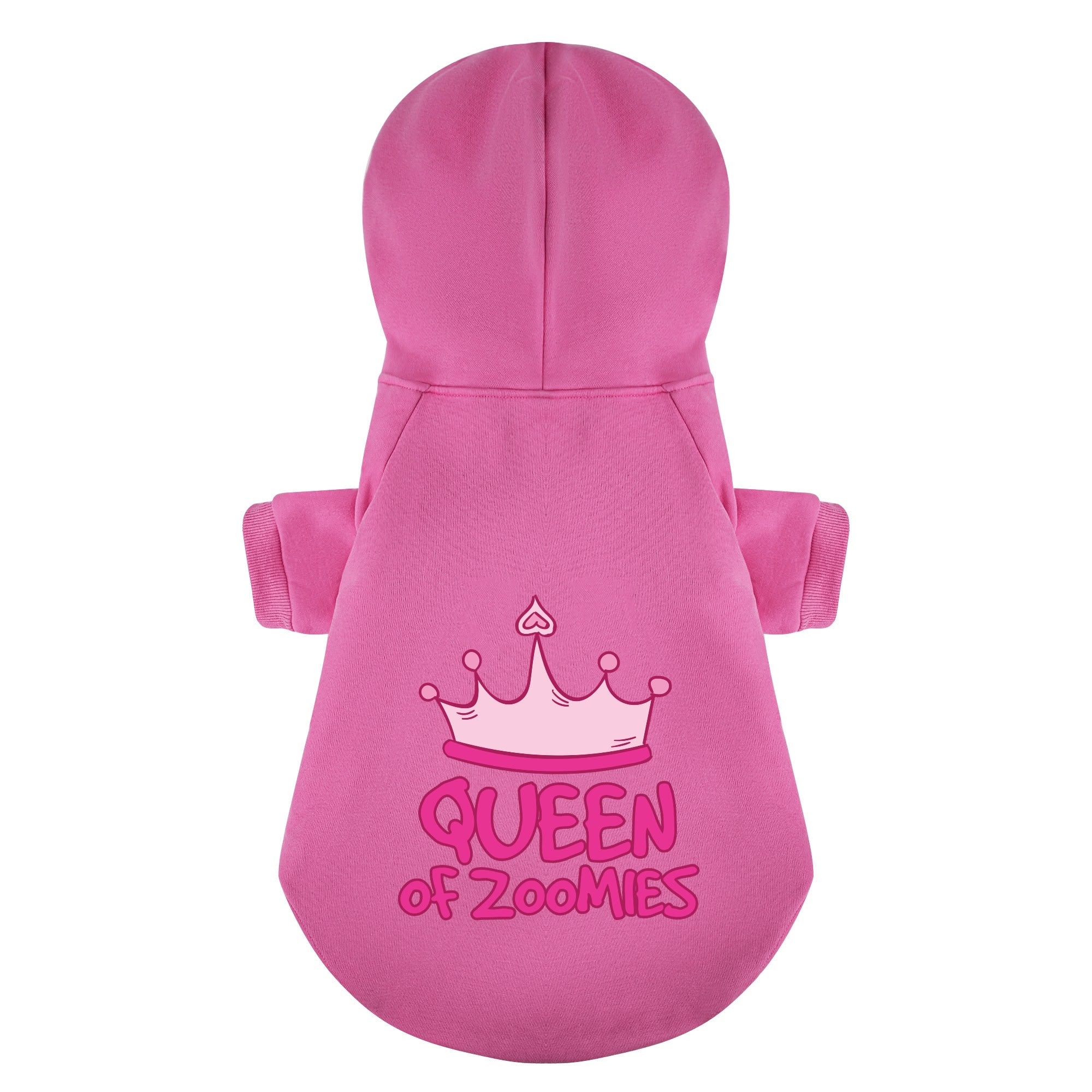 Queen of Zoomies  – Dog Hoodie – Dog Clothes