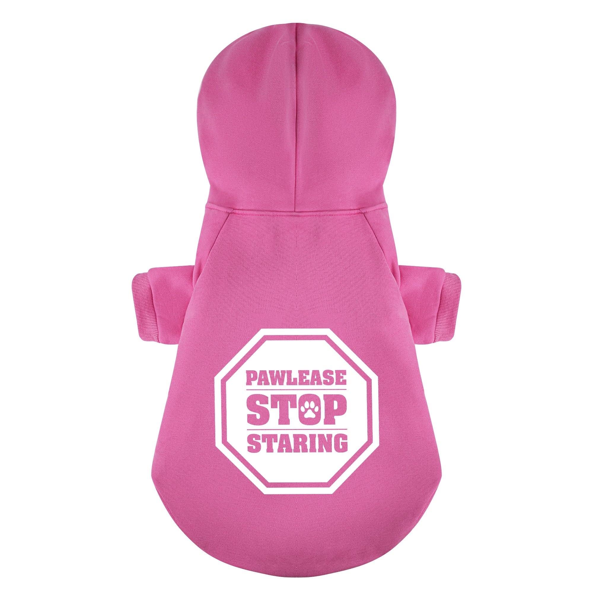 Pawlease Stop Staring – Dog Hoodie – Dog Clothes