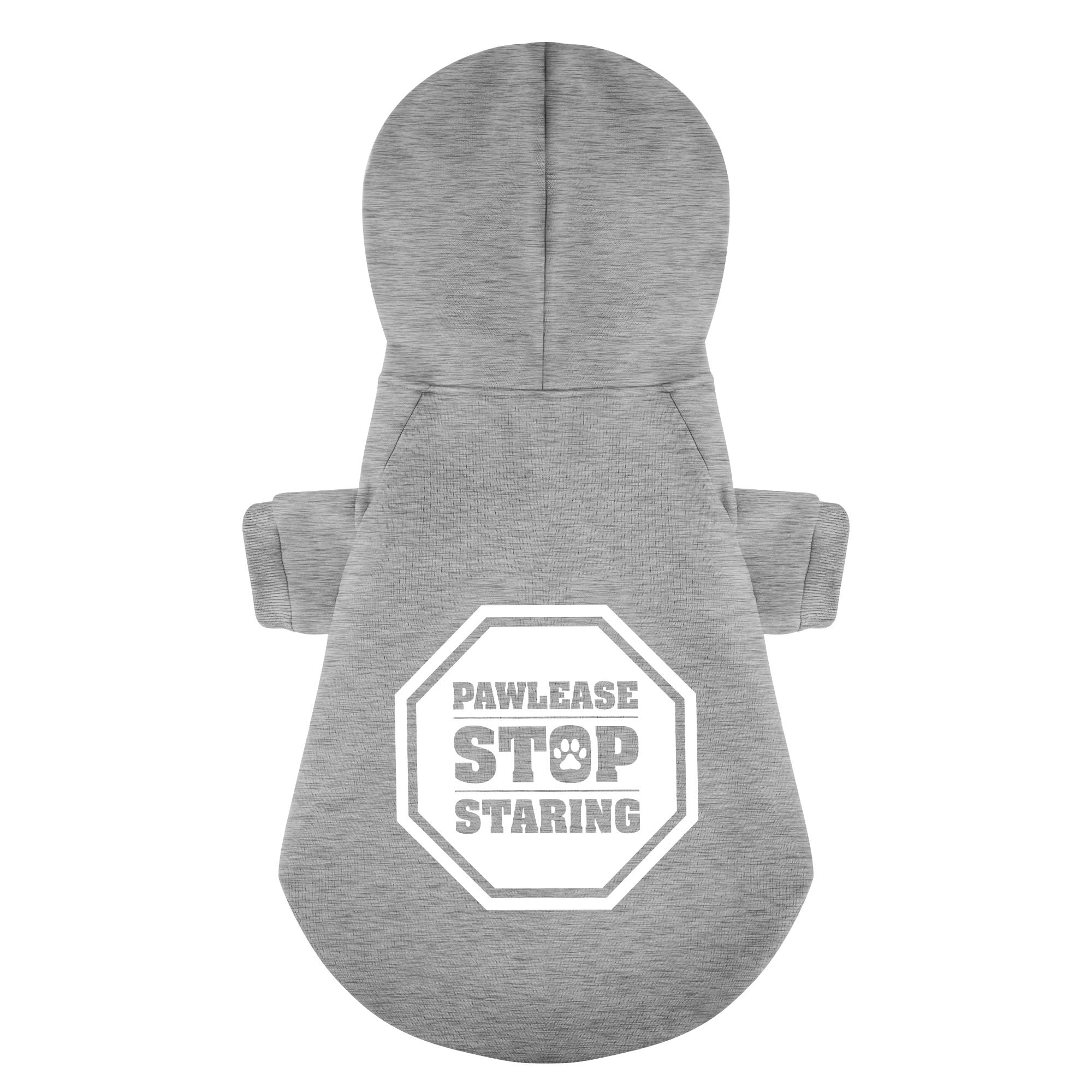 Pawlease Stop Staring – Dog Hoodie – Dog Clothes