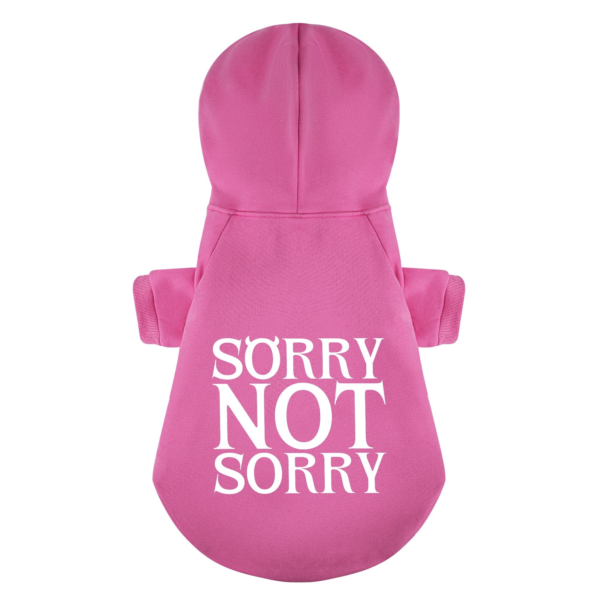 Sorry Not Sorry– Dog Hoodie – Dog Clothes