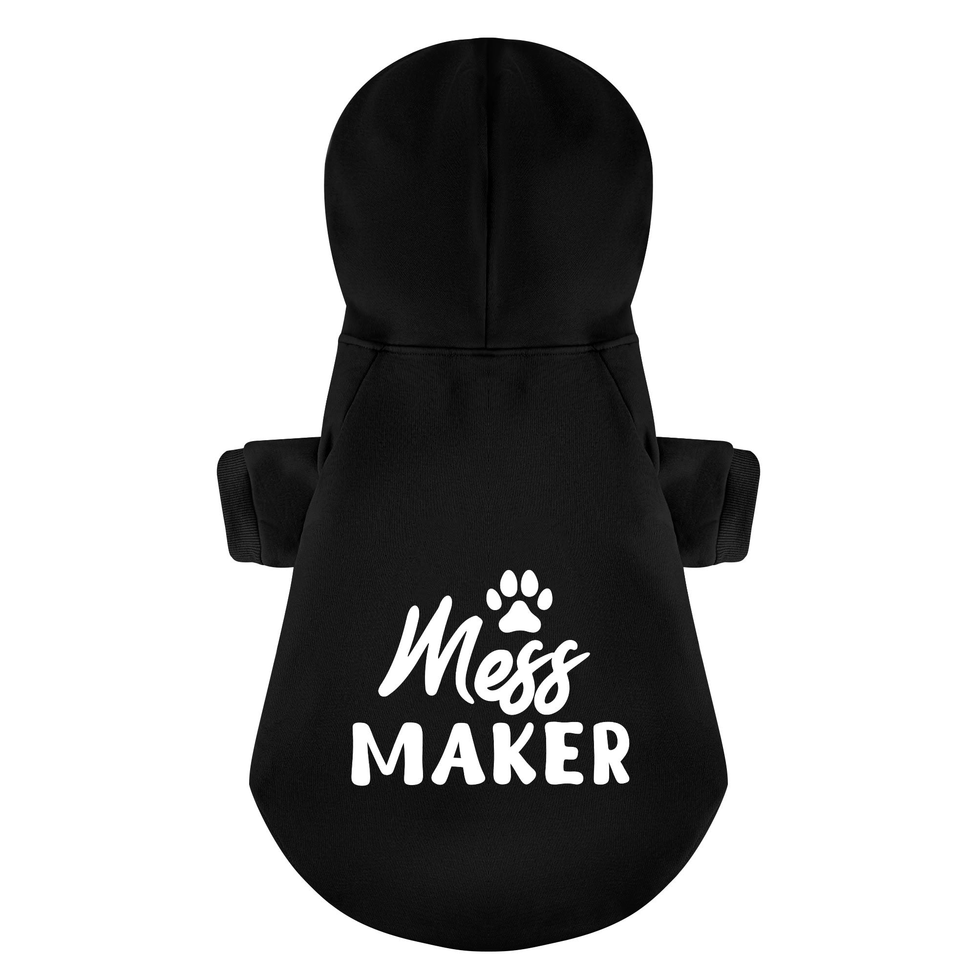 Mess Maker – Dog Hoodie – Dog Clothes