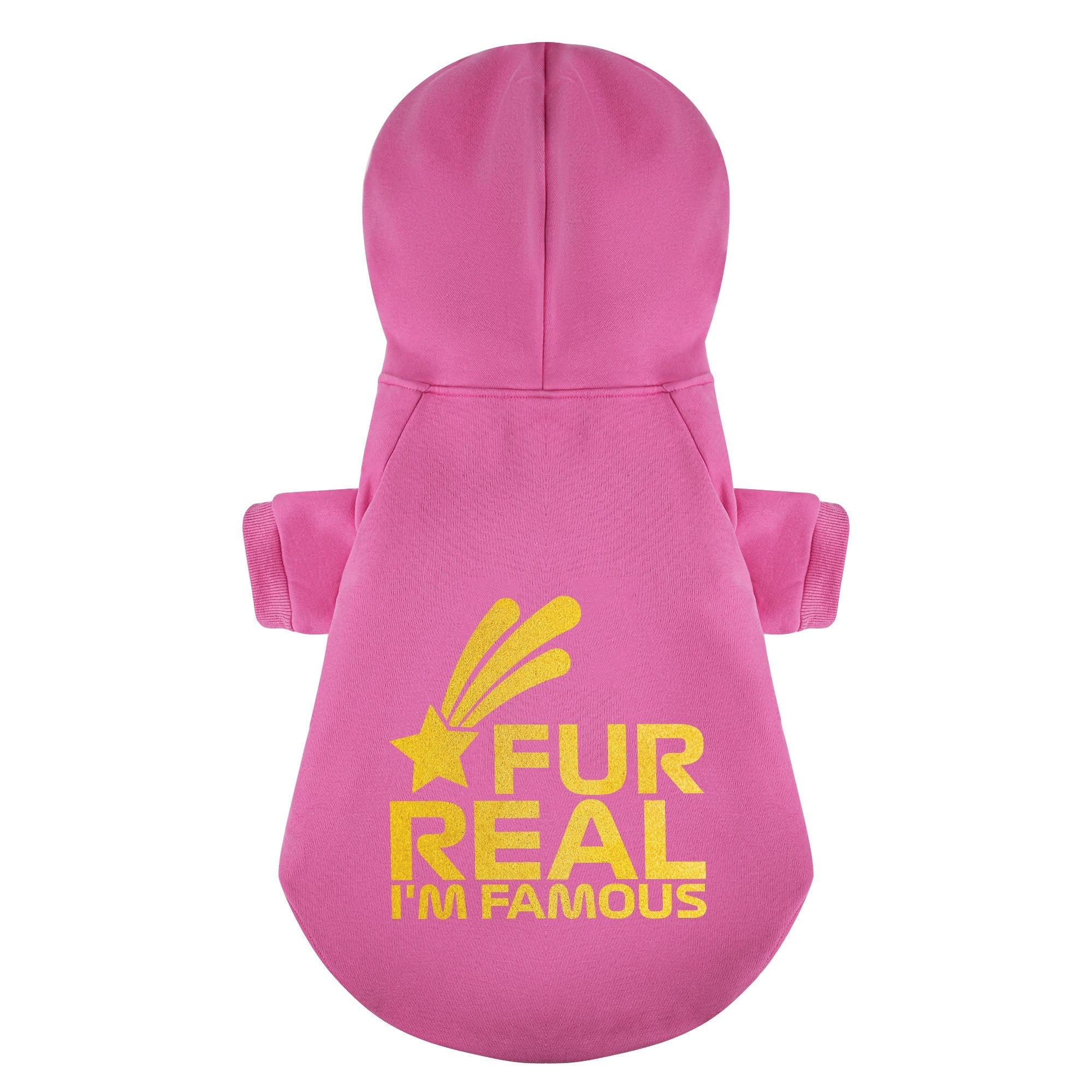 Fur Real, Im Famous– Dog Hoodie – Dog Clothes