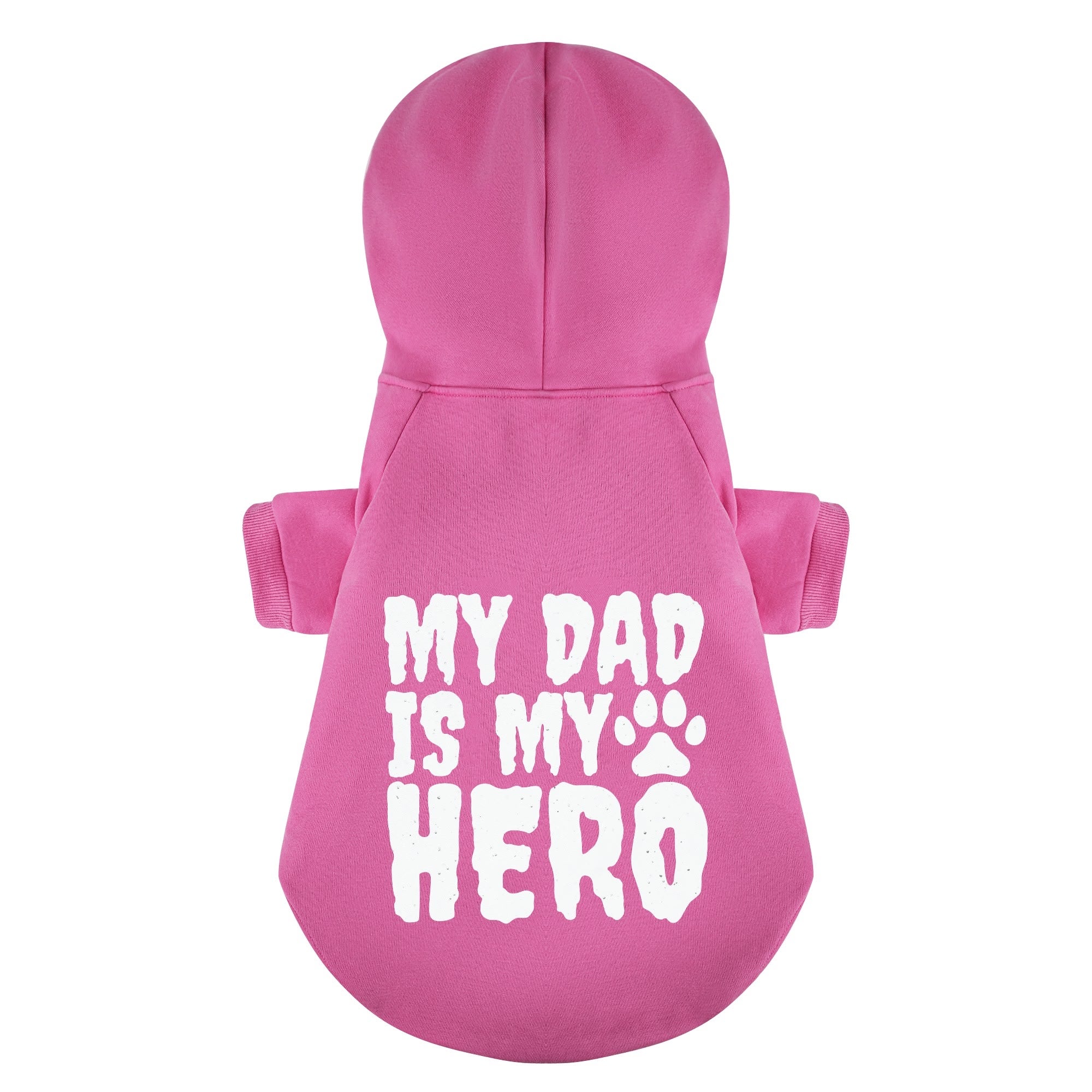 My Dad is My Hero – Dog Hoodie – Dog Clothes