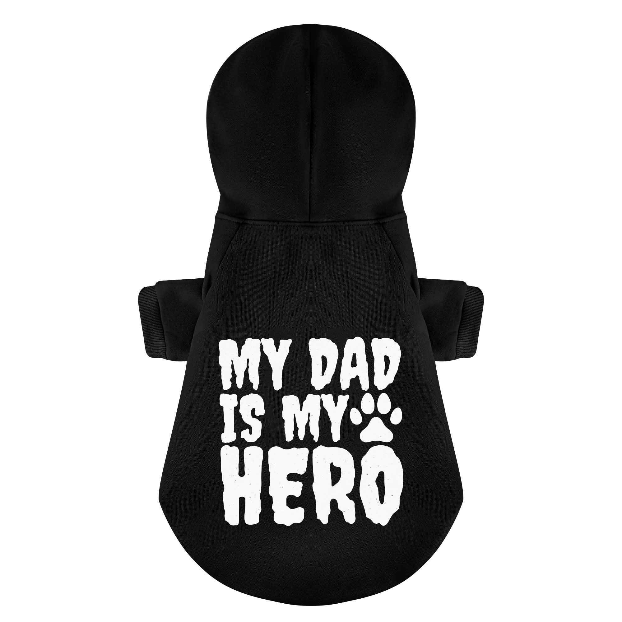 My Dad is My Hero – Dog Hoodie – Dog Clothes