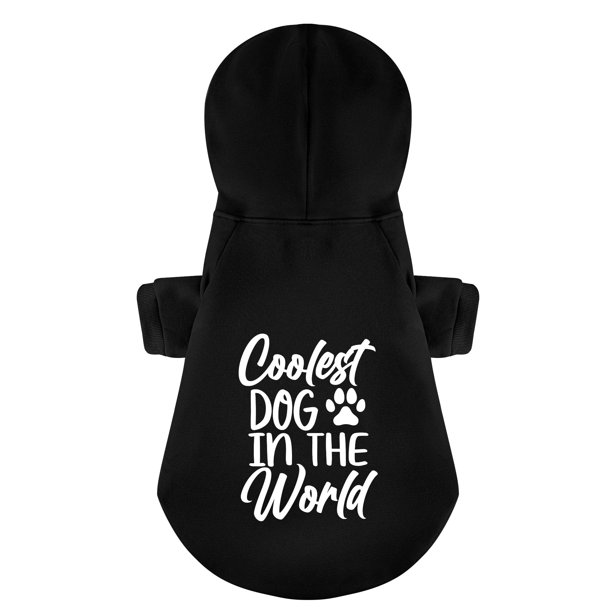 COOLEST DOG IN THE WORLD – Dog Hoodie – Dog Clothes