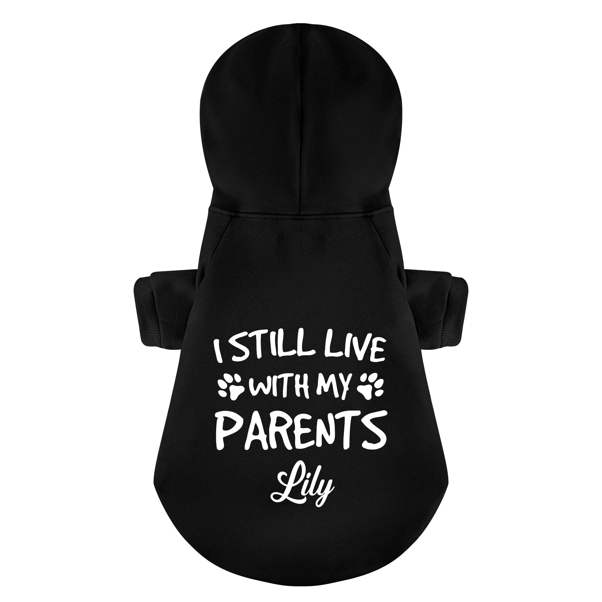 I Still Live - personalized hoodie with your dog name – dog hoodie – dog clothes
