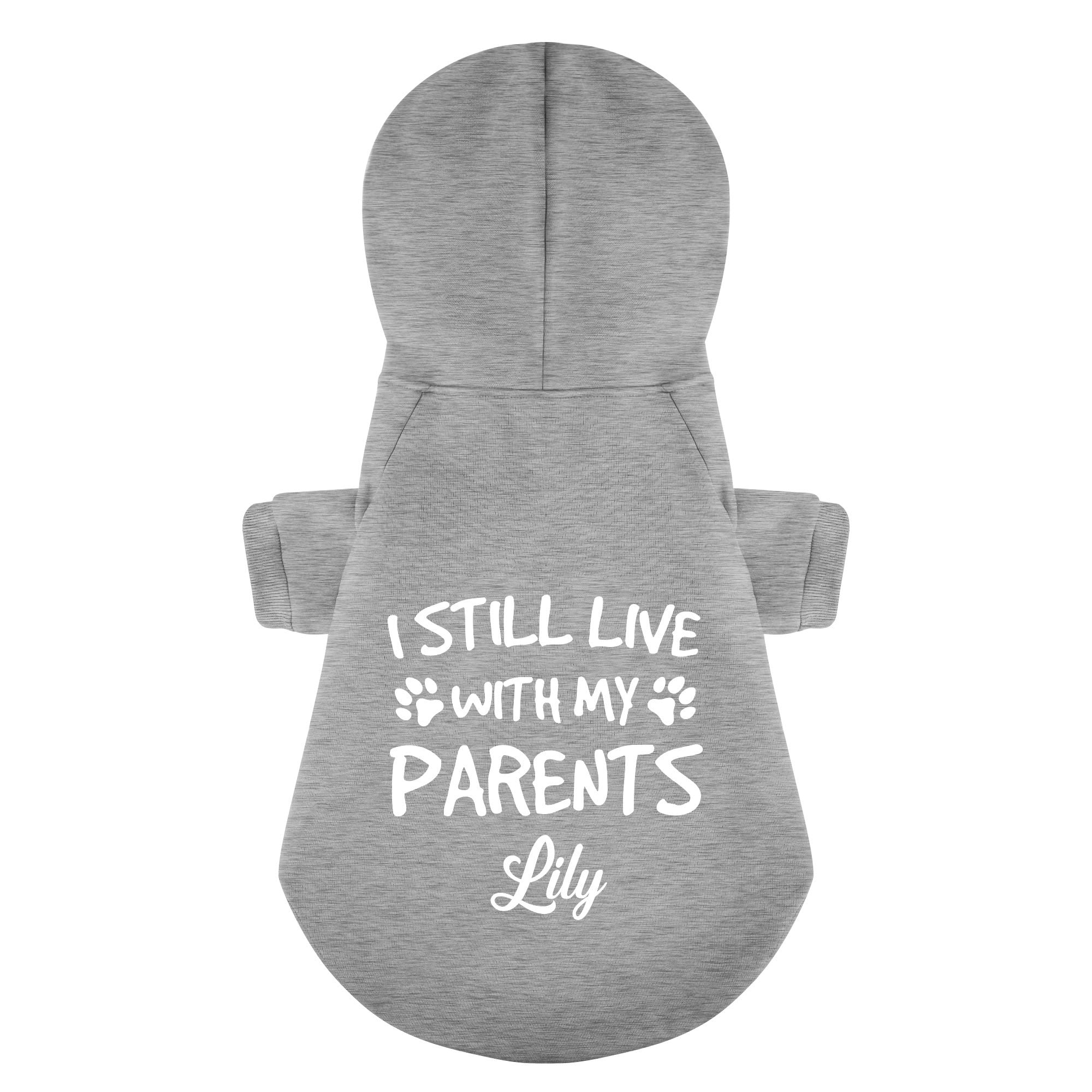 I Still Live - personalized hoodie with your dog name – dog hoodie – dog clothes