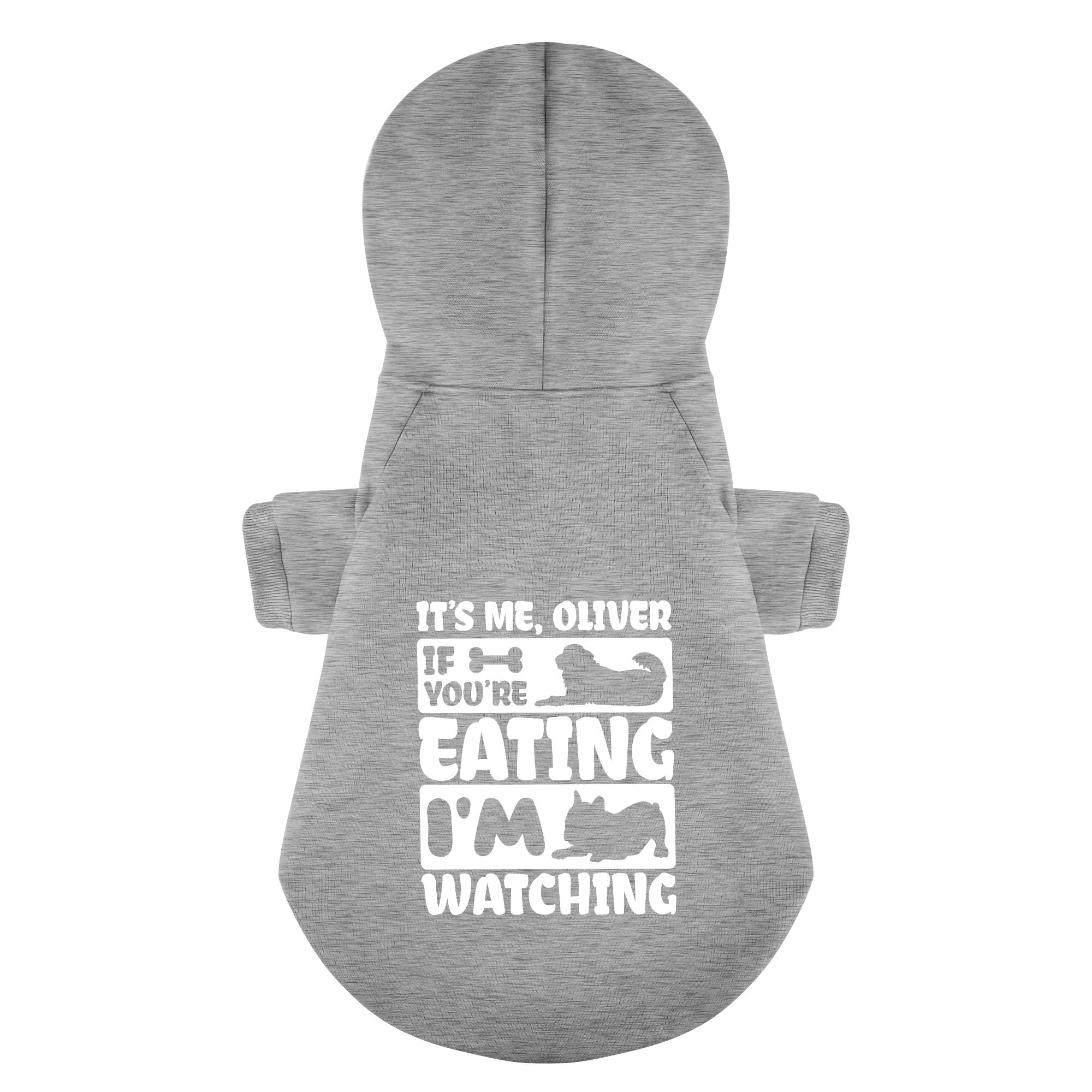 I'm watching - personalized hoodie with your dog name – dog hoodie – dog clothes