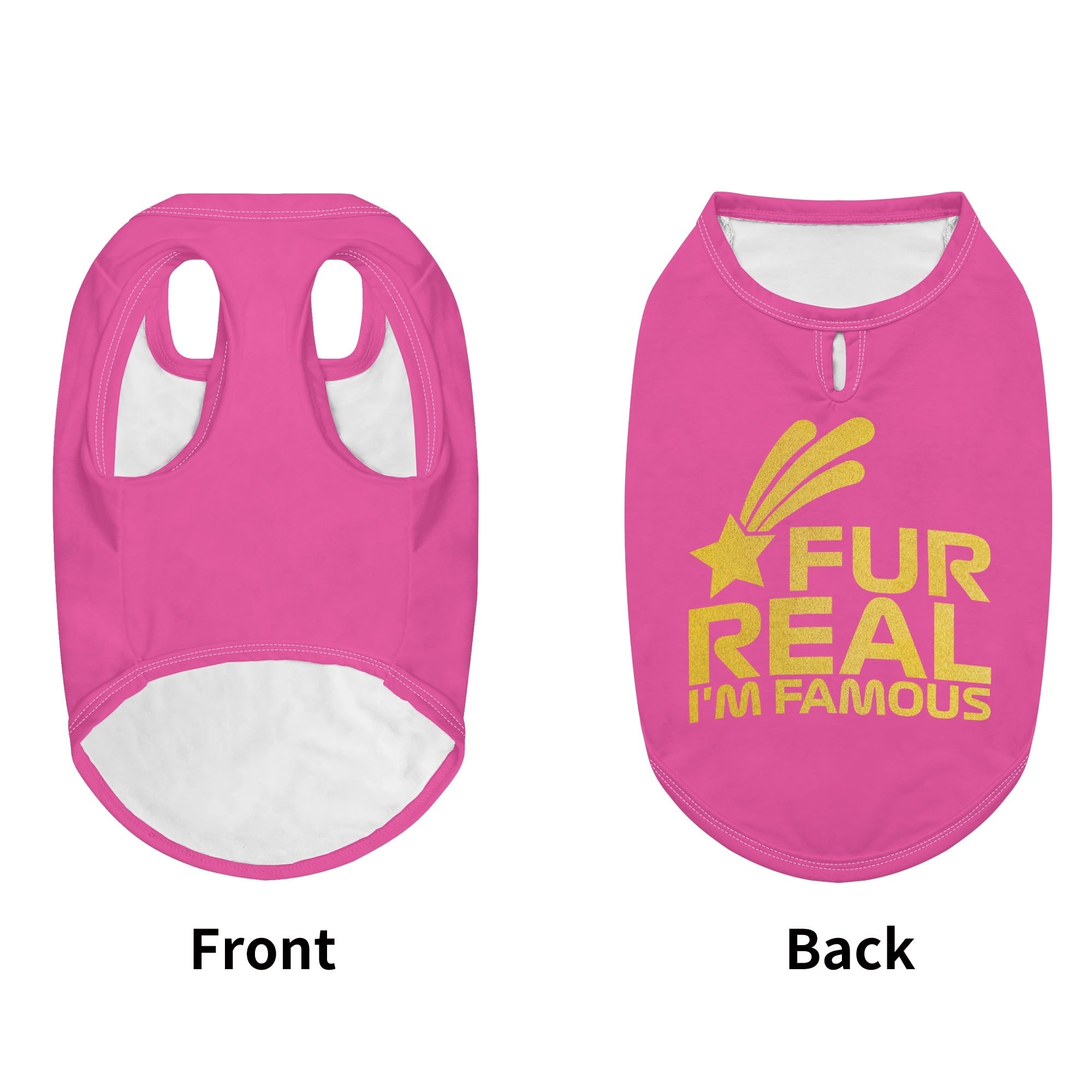Fur Real, Im Famous  – Dog Shirt