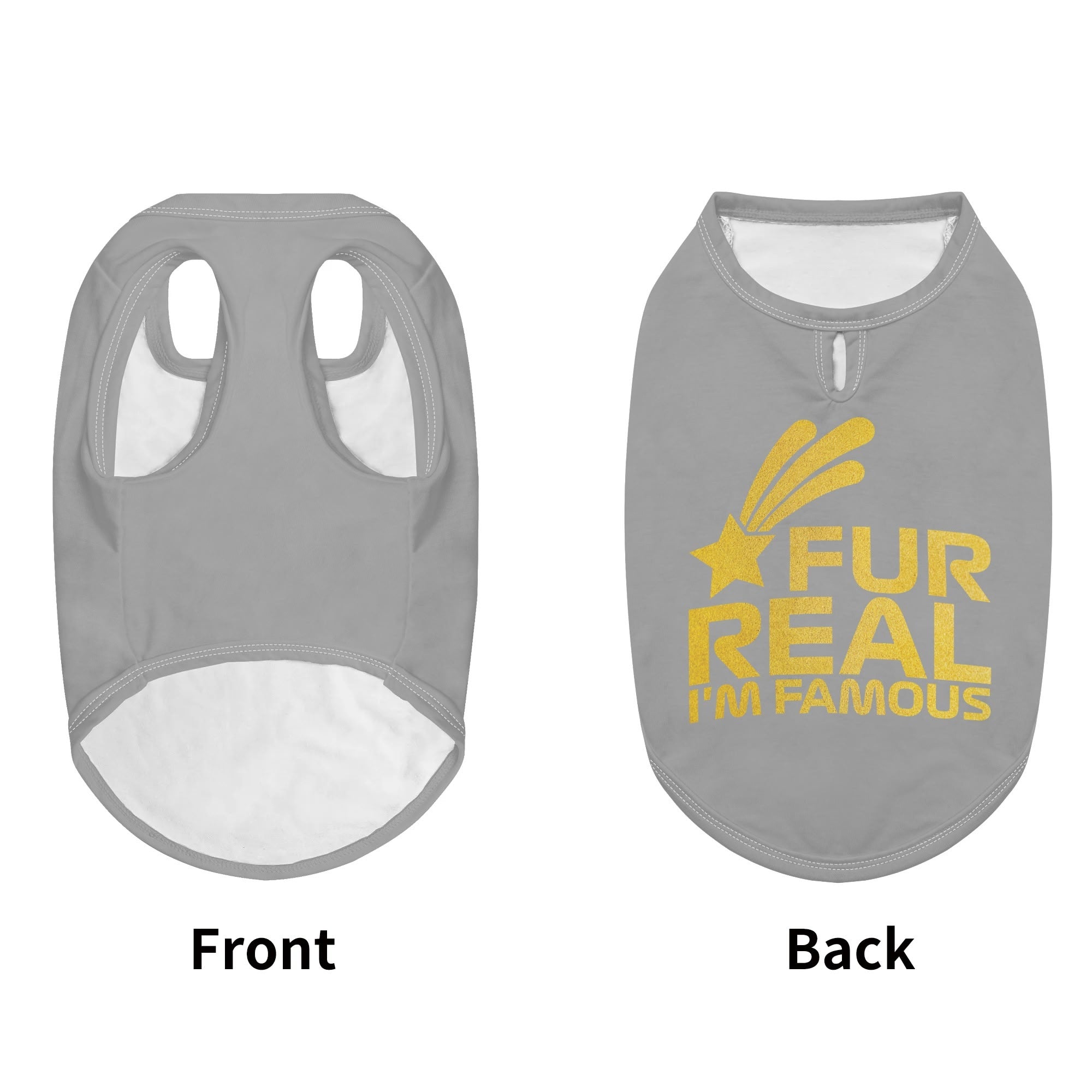 Fur Real, Im Famous  – Dog Shirt