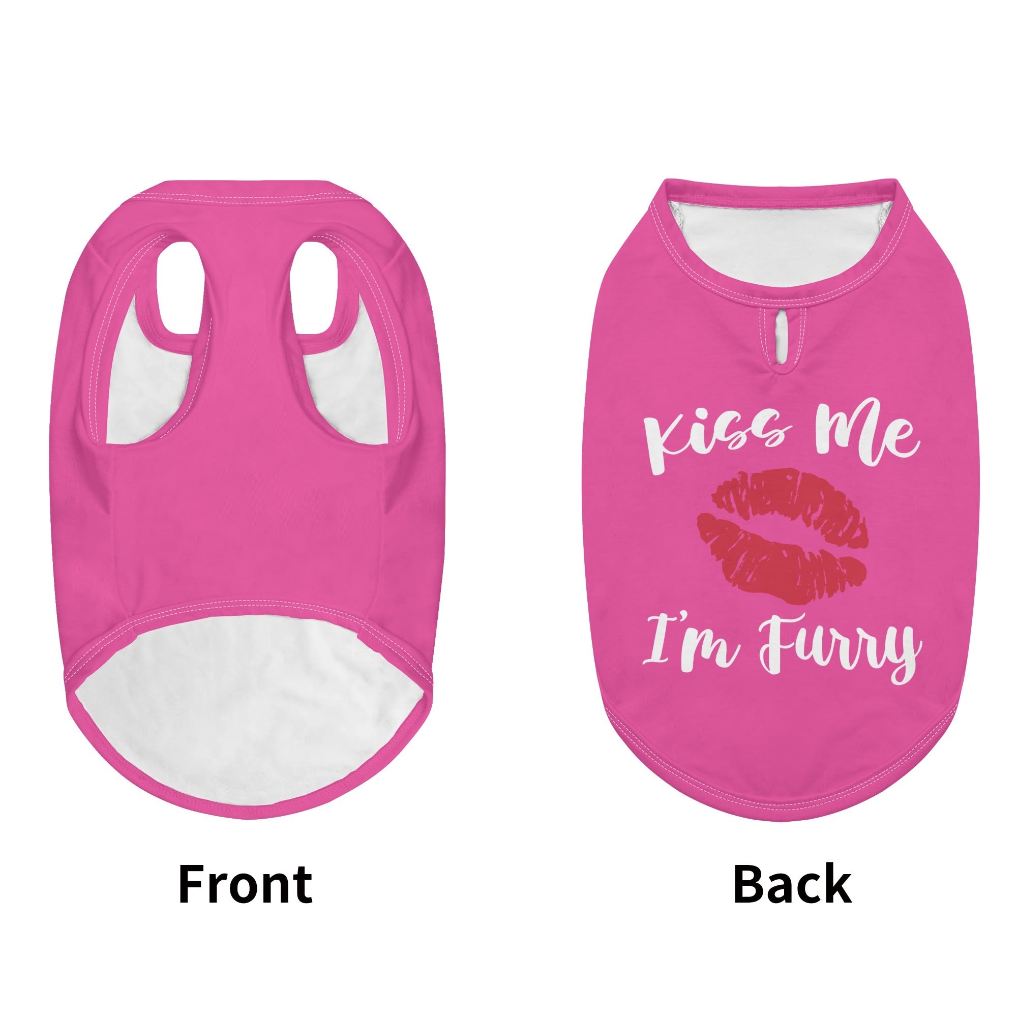 Kiss Me, I’m Furry – Dog Shirt