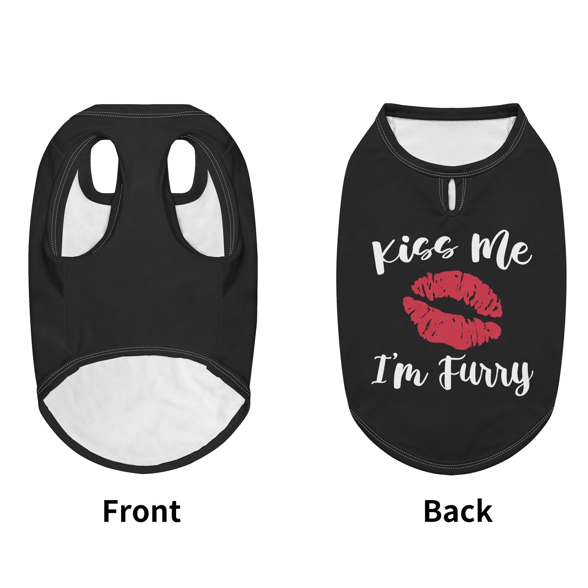 Kiss Me, I’m Furry – Dog Shirt