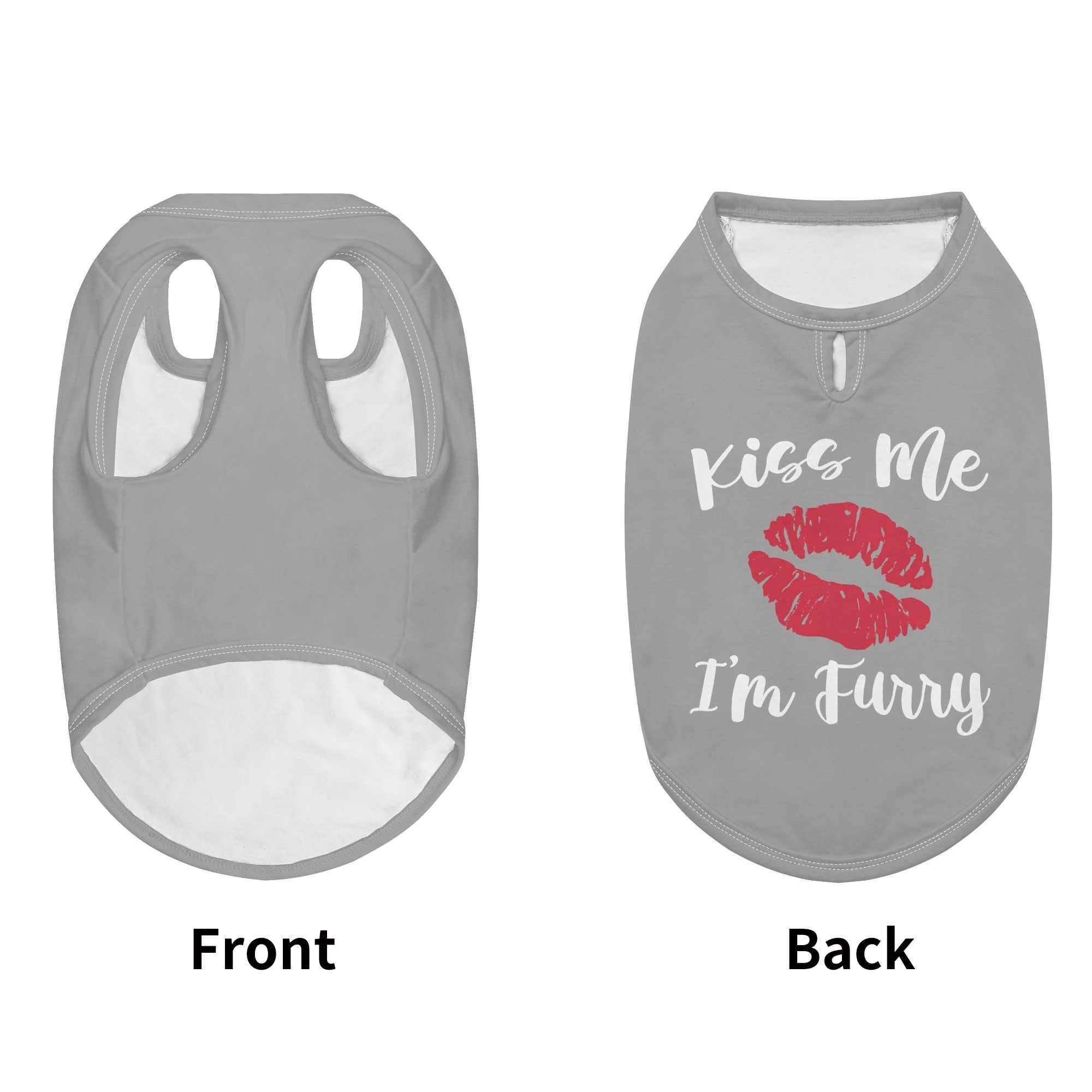 Kiss Me, I’m Furry – Dog Shirt